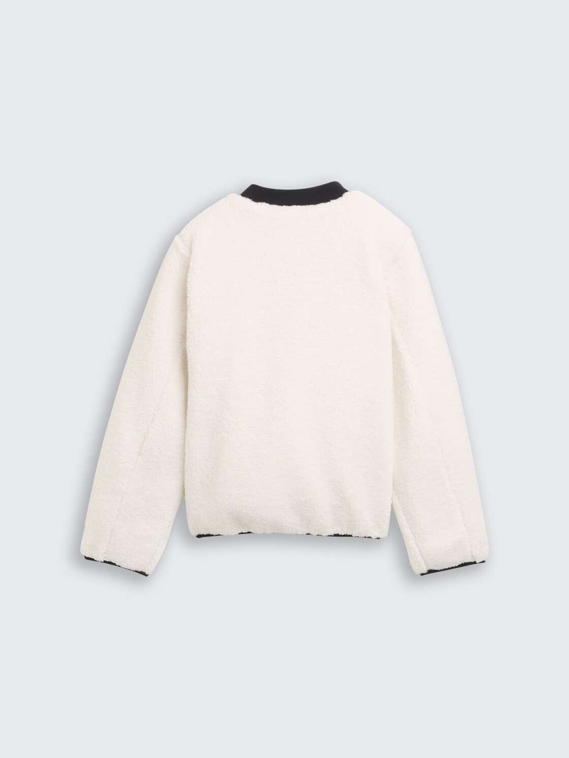 Teddy Bomberjacke - light cream beige