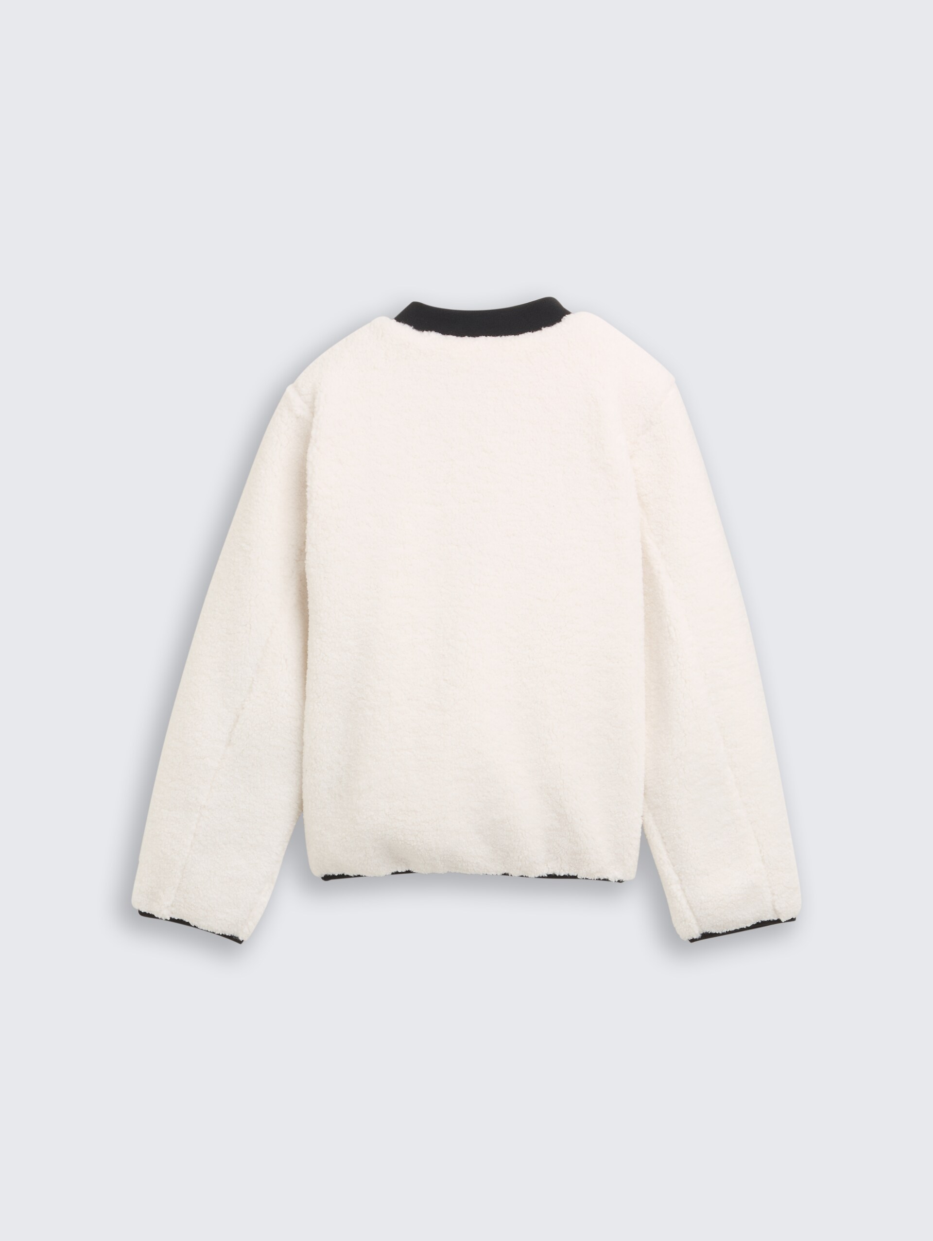 Teddy Bomberjacke - light cream beige