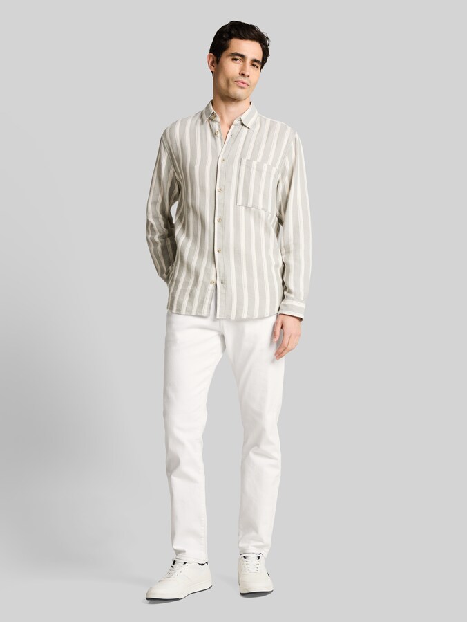TTJOSH REGULAR SLIM Jeans par Men, White Denim