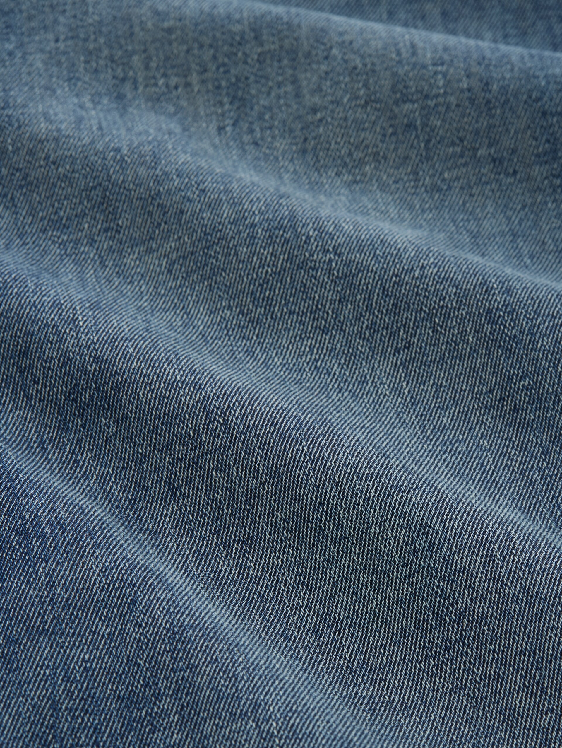 TTJOSH REGULAR SLIM Jeans - Used Mid Stone Blue Denim - Material-Ansicht