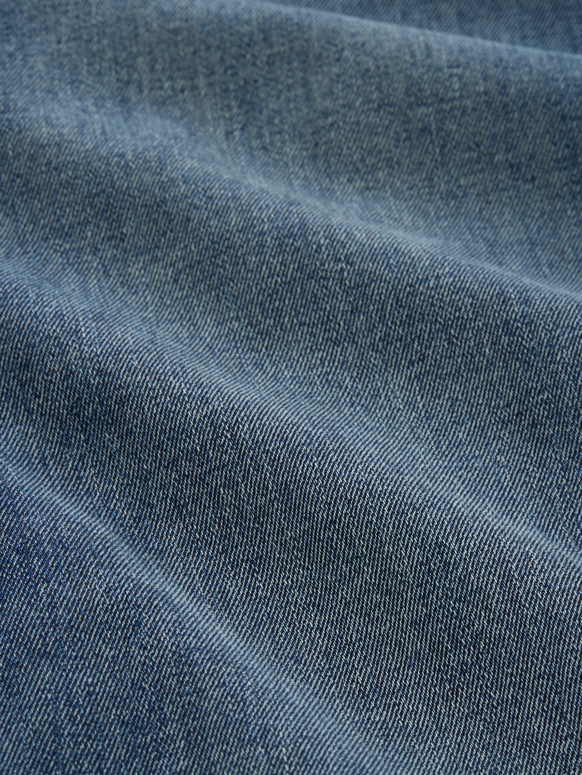 TTJOSH REGULAR SLIM Jeans - Used Mid Stone Blue Denim - Material-Ansicht
