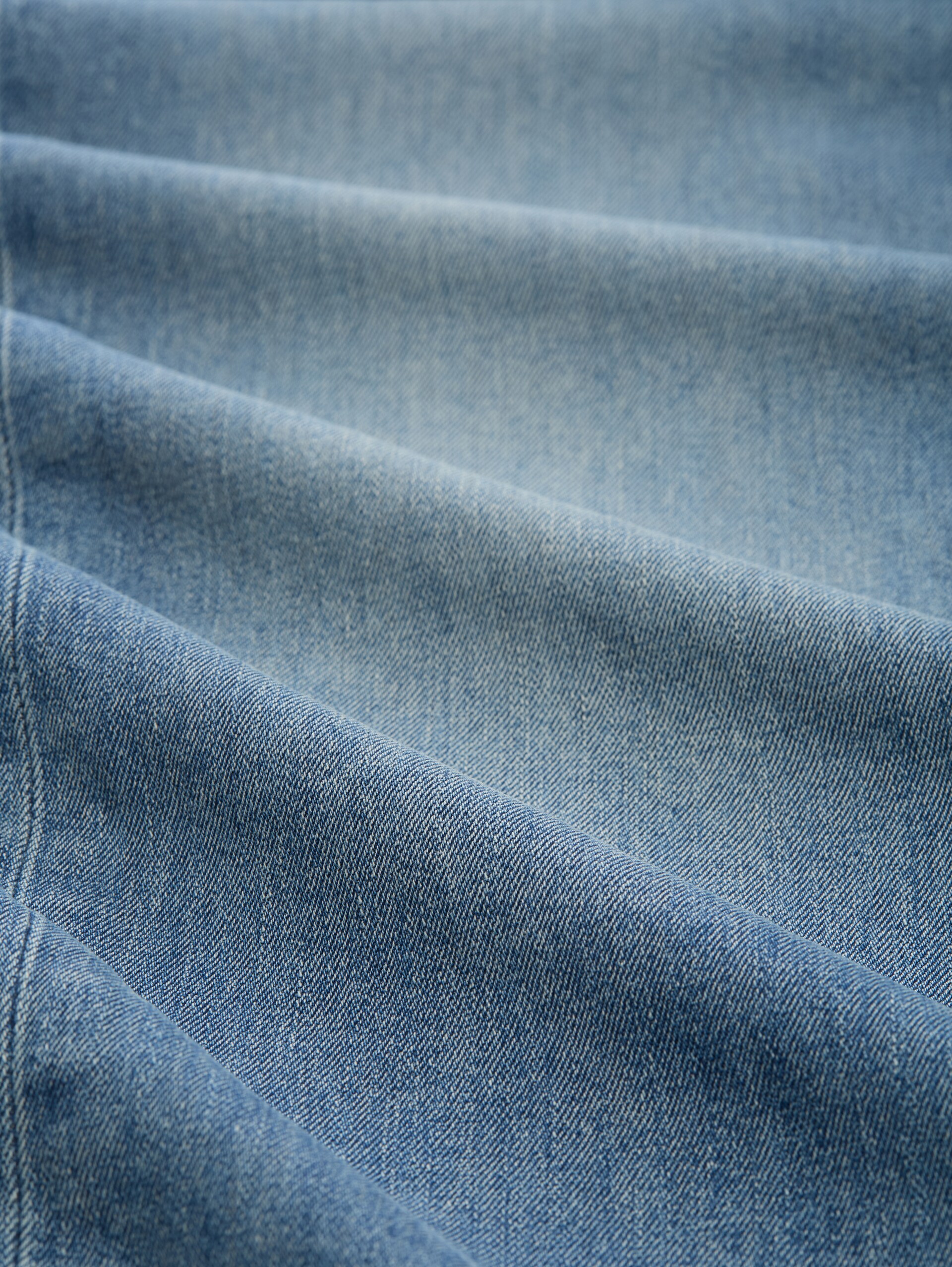 TTJOSH REGULAR SLIM Jeans - Stone Blue Denim - Vue de la matière