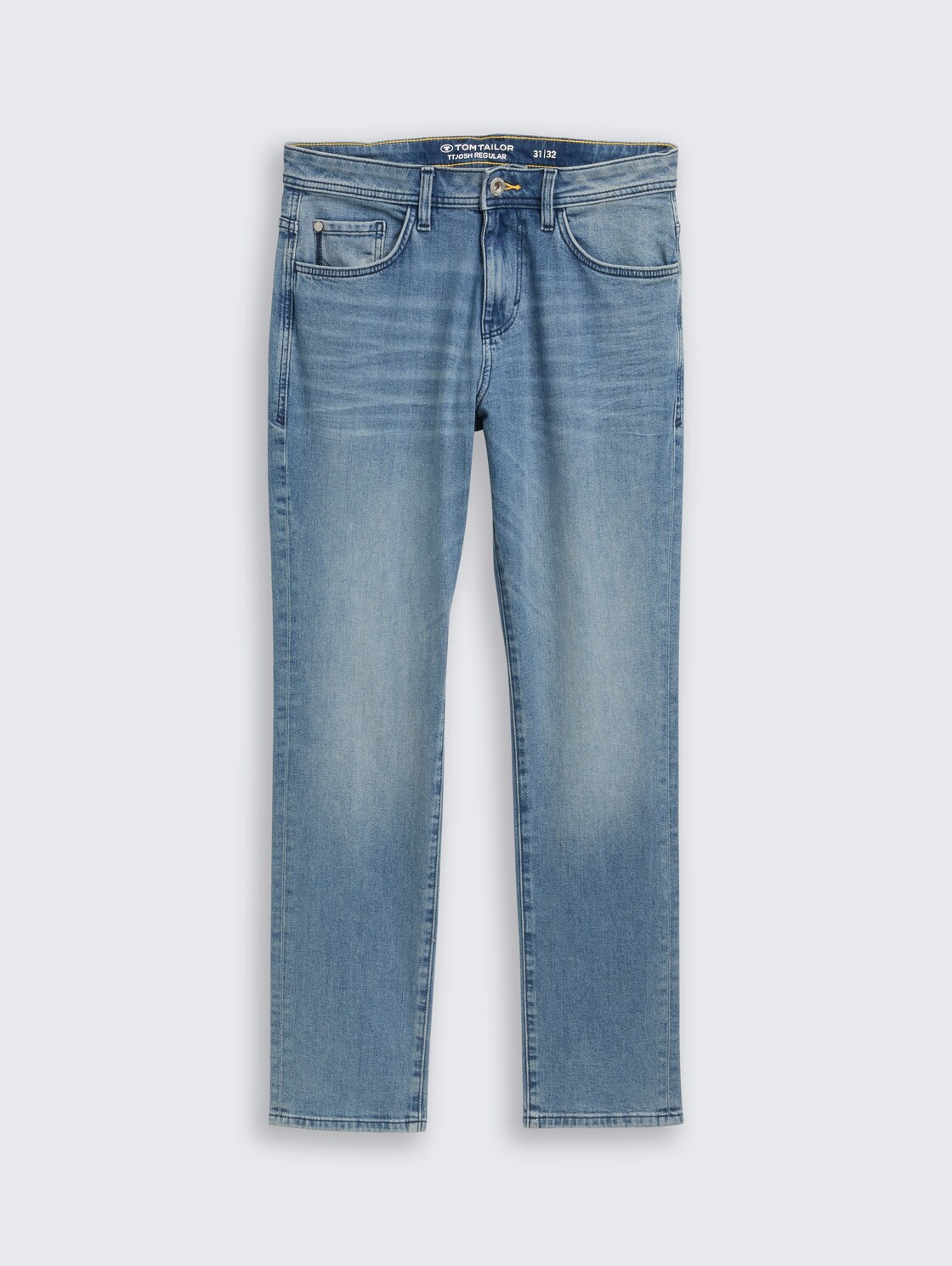 TTJOSH REGULAR SLIM Jeans - Stone Blue Denim - Vorder-Produkt-Ansicht