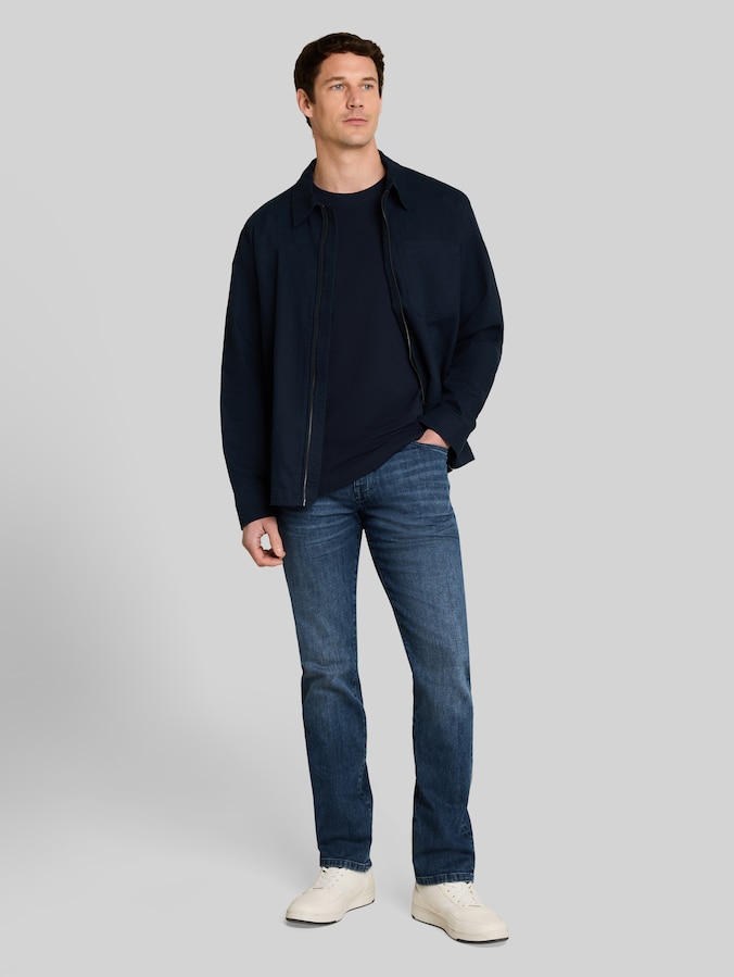 TTJOSH REGULAR SLIM jeans by Men, mid stone bright blue denim