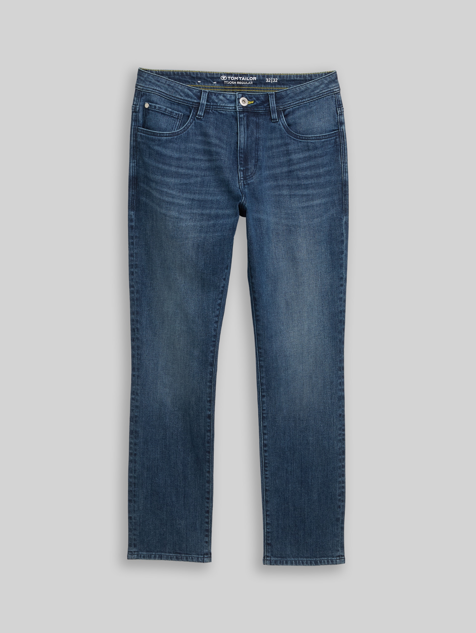 TTJOSH REGULAR SLIM Jeans - mid stone bright blue denim - Vorder-Produkt-Ansicht