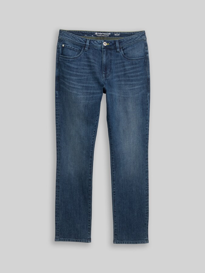 TTJOSH REGULAR SLIM-jeans door Men, mid stone bright blue denim