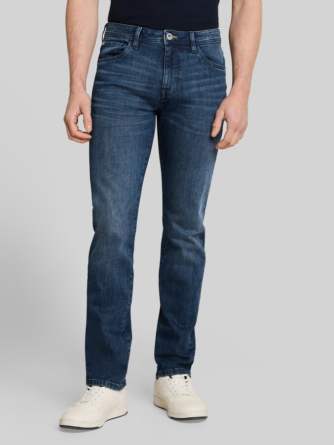 TTJOSH REGULAR SLIM Jeans von Men, mid stone bright blue denim