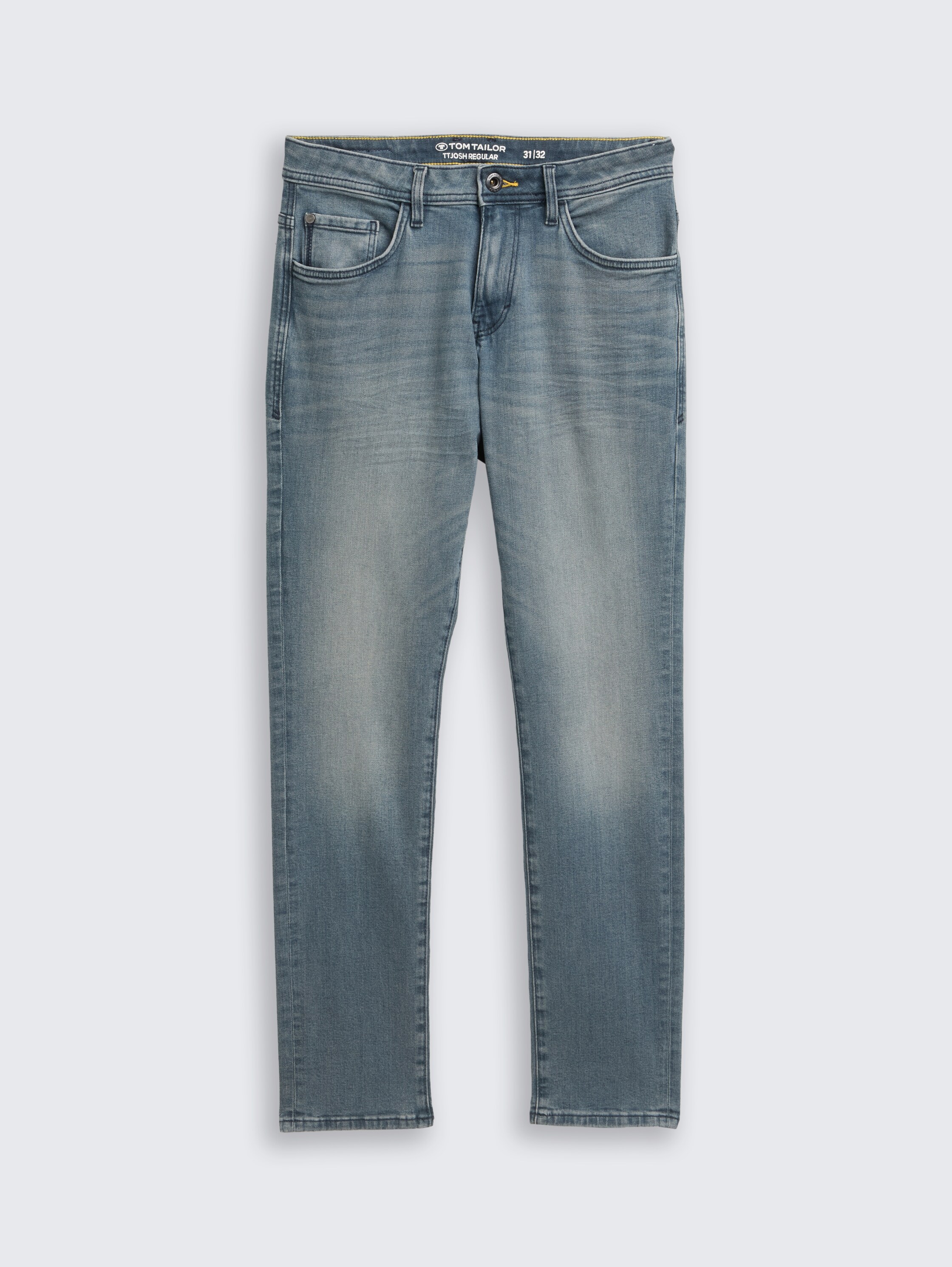 TTJOSH REGULAR SLIM jeans - mid_stone_blue_grey_denim - 