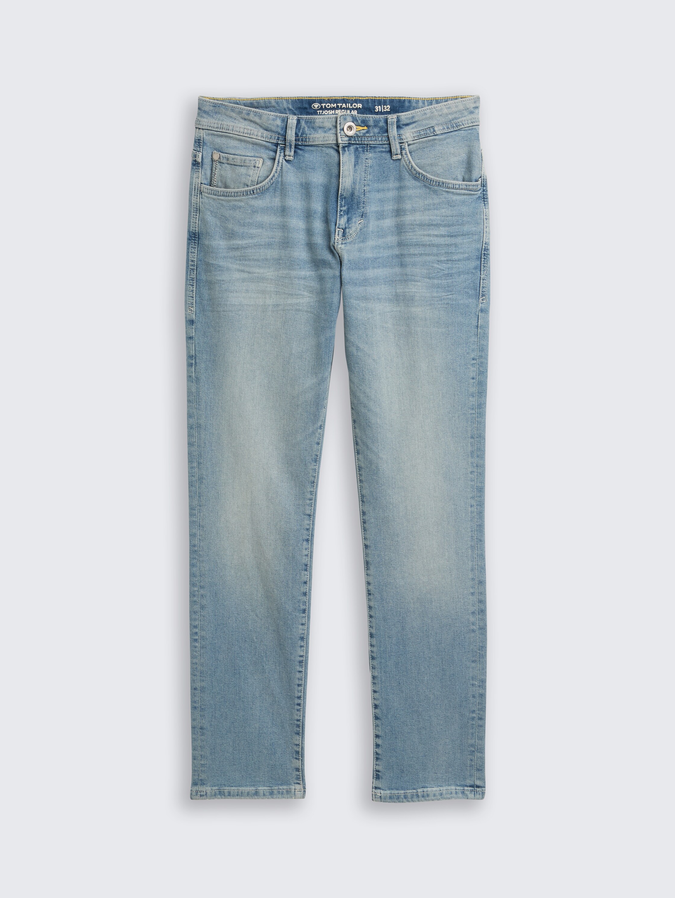 TTJOSH REGULAR SLIM Jeans - stone wash denim - Vorder-Produkt-Ansicht