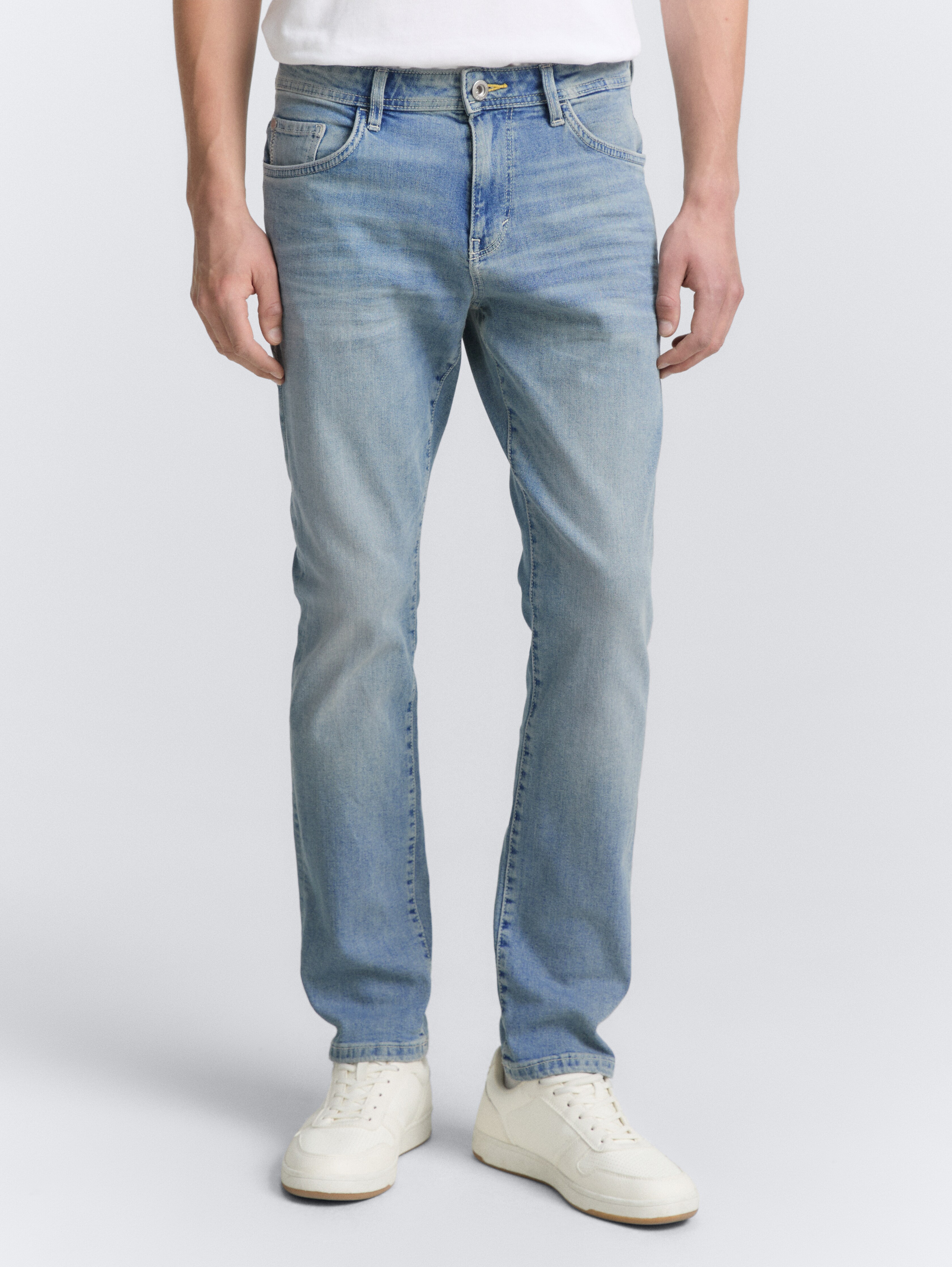 TTJOSH REGULAR SLIM Jeans von Men, stone wash denim