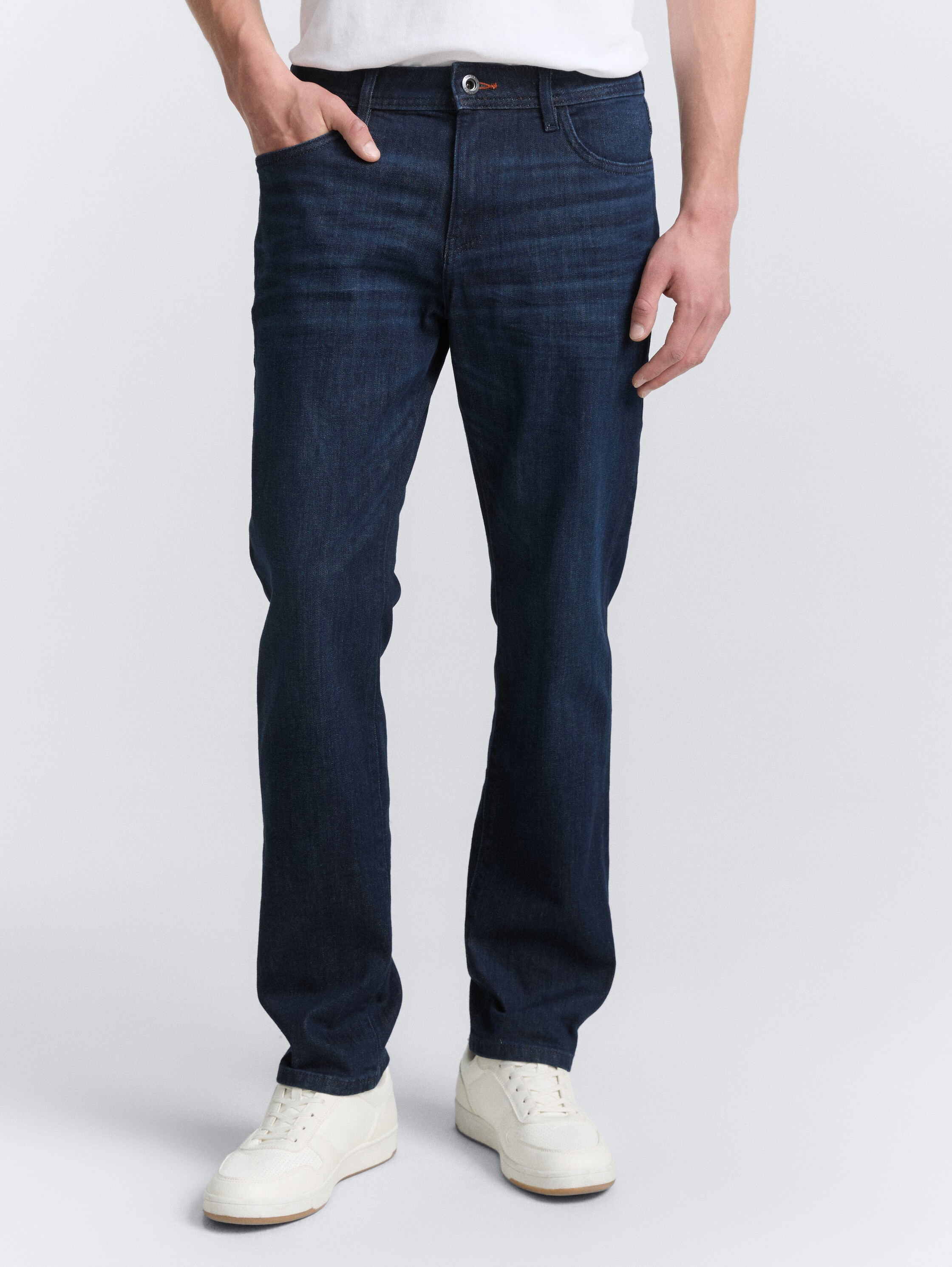 TTMARVIN STRAIGHT Jeans mit Stretch - clean_rinsed_blue_denim - 