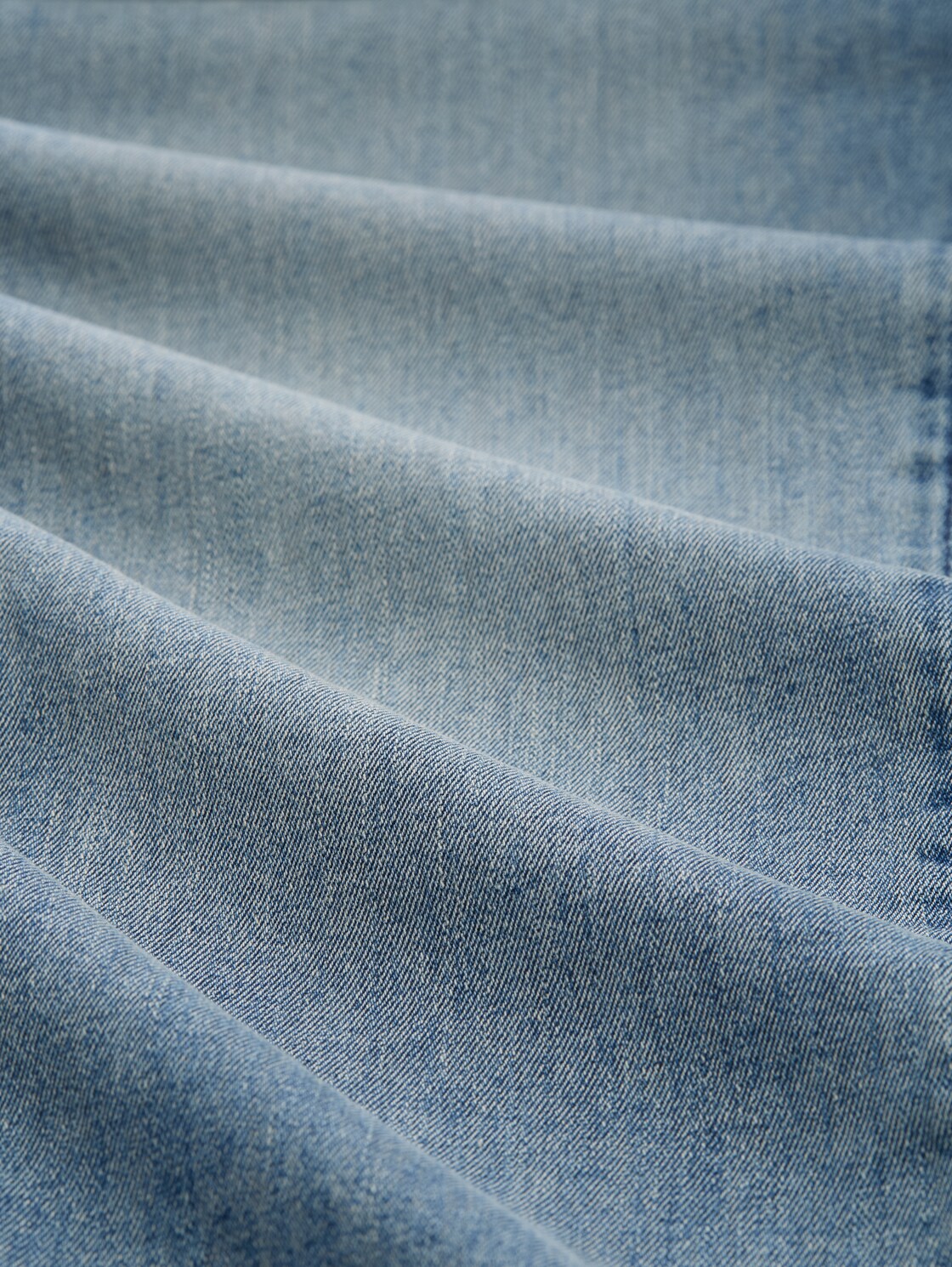 TTMARVIN STRAIGHT Jeans mit Stretch - Stone Blue Denim - Material-Ansicht