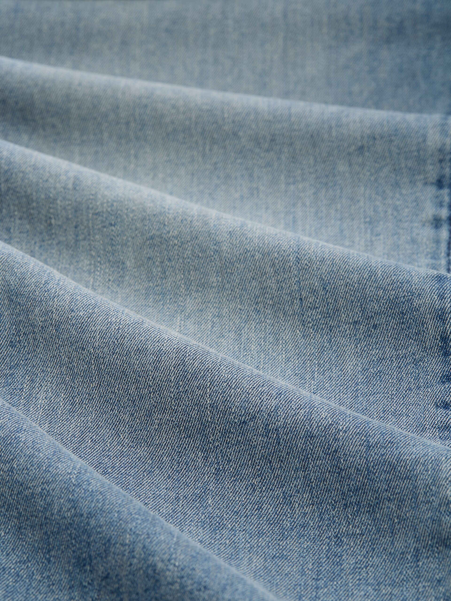 TTMARVIN STRAIGHT Jeans mit Stretch - Stone Blue Denim - Material-Ansicht