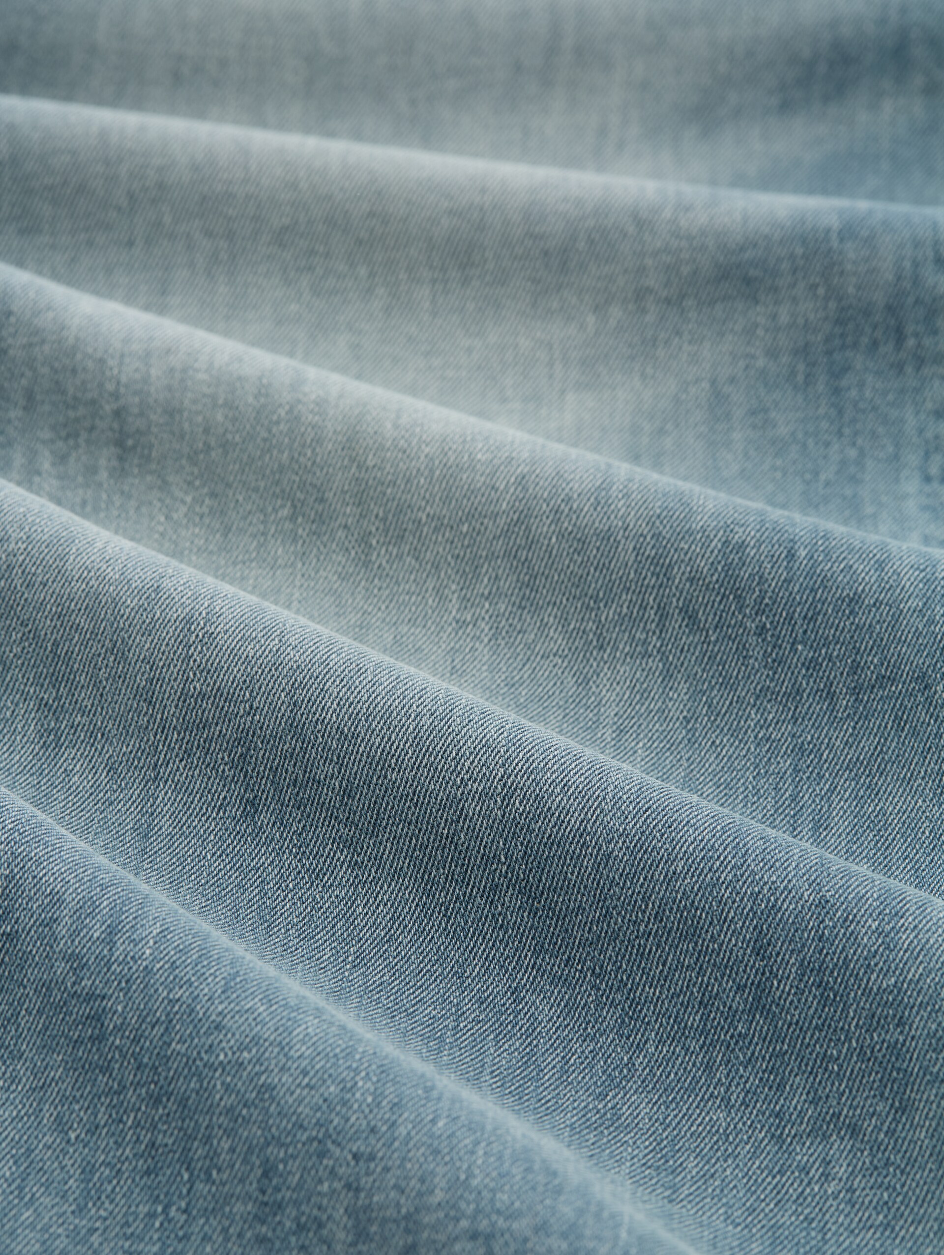 TTMARVIN STRAIGHT Stretch Jeans - light stone blue grey denim - Material view