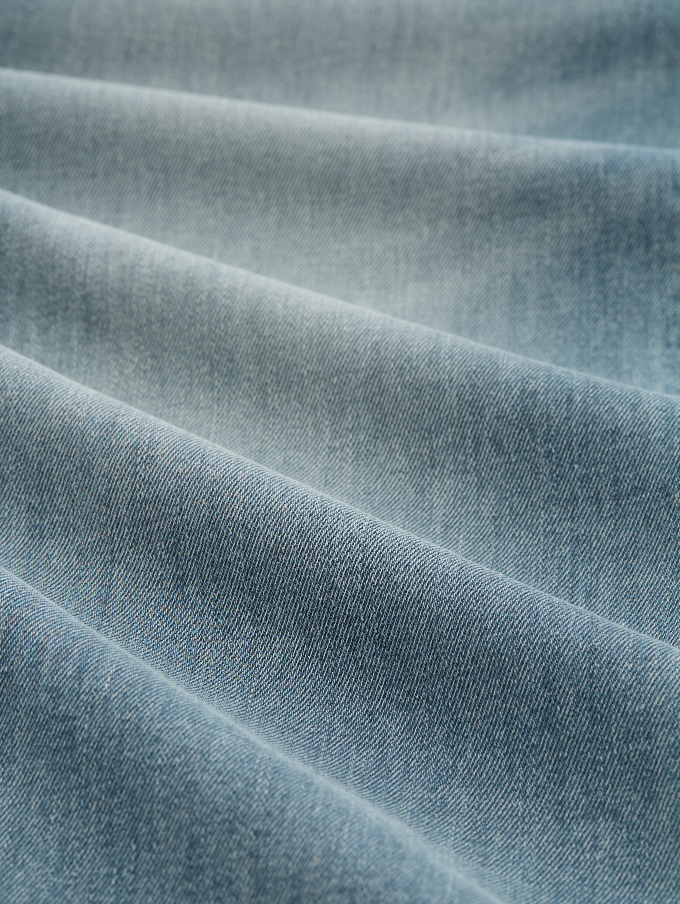 TTMARVIN STRAIGHT Jeans mit Stretch - light stone blue grey denim - Material-Ansicht
