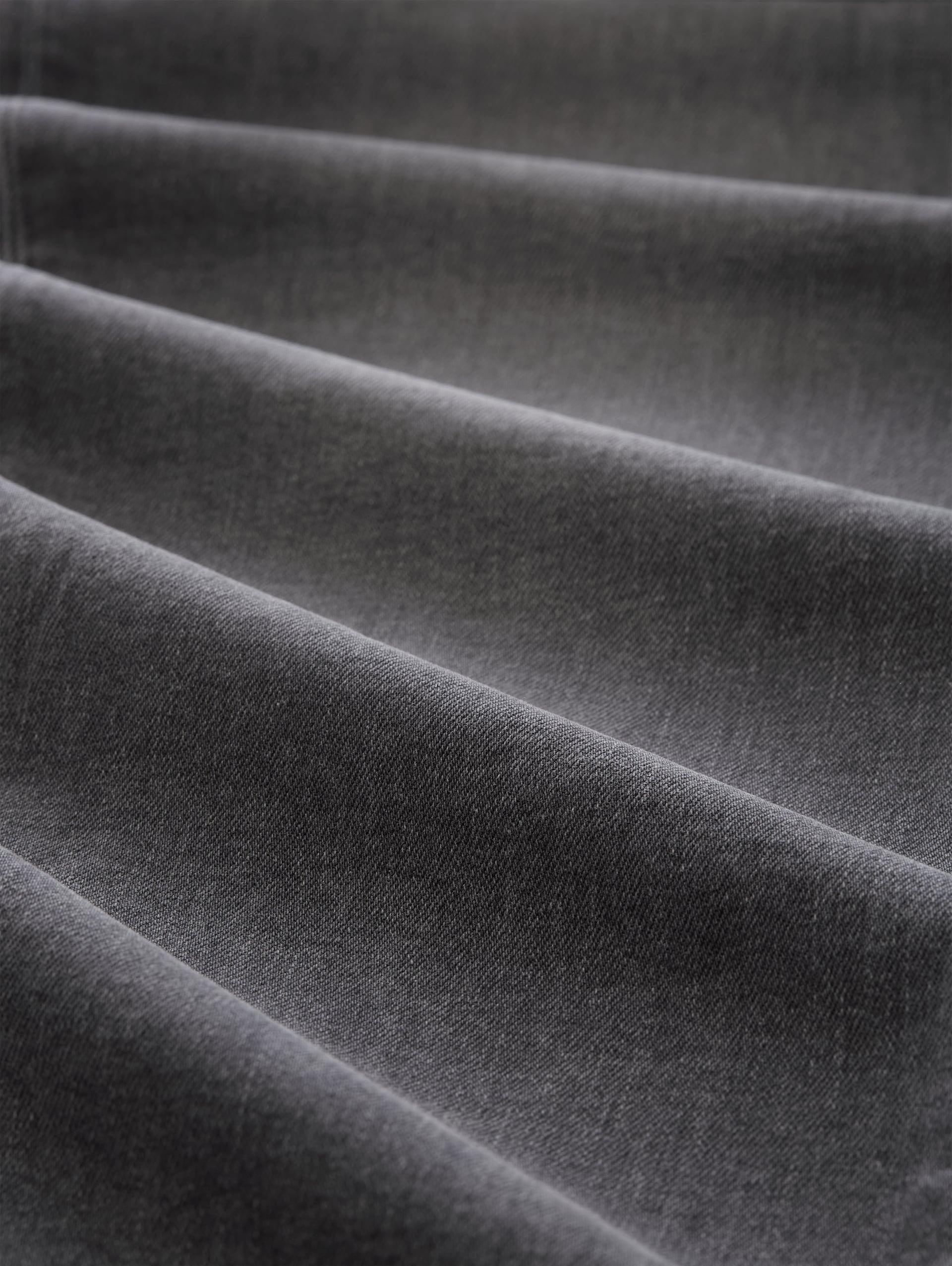 TTMARVIN STRAIGHT Jeans mit Stretch - used dark stone grey denim - Material-Ansicht