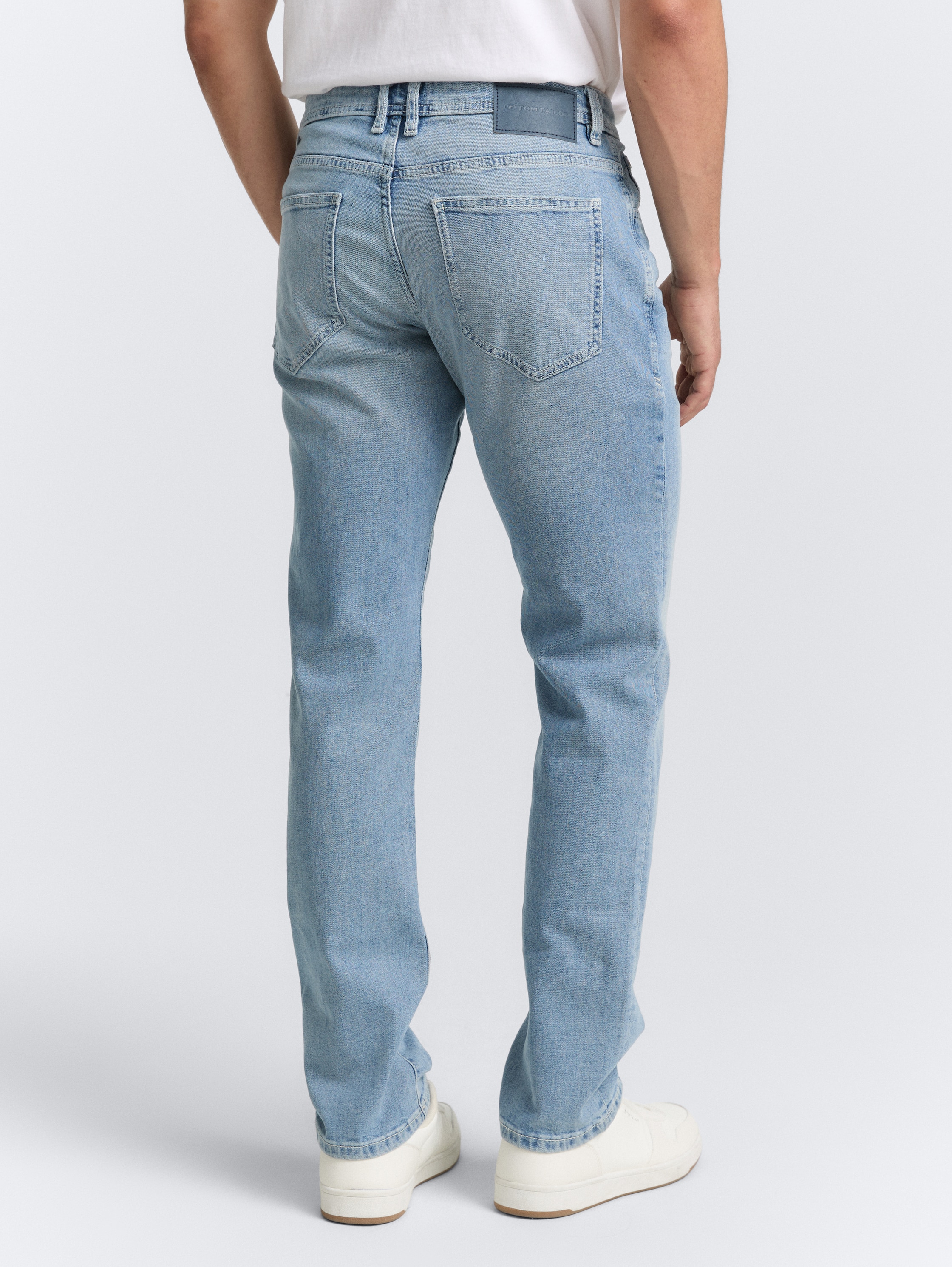 TTMARVIN STRAIGHT jeans met stretch - stone_wash_denim - 