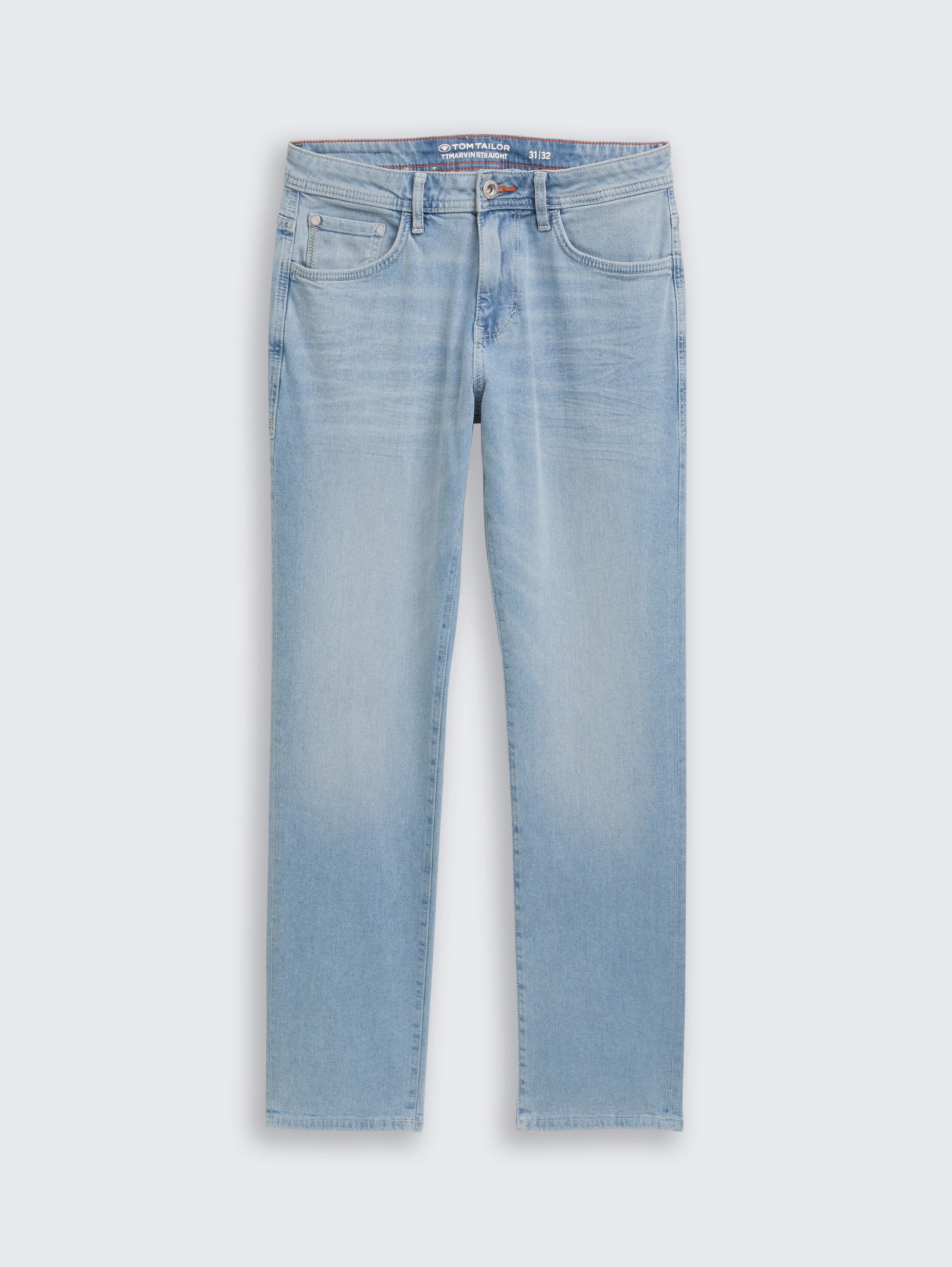 TTMARVIN STRAIGHT jeans met stretch - stone_wash_denim - 