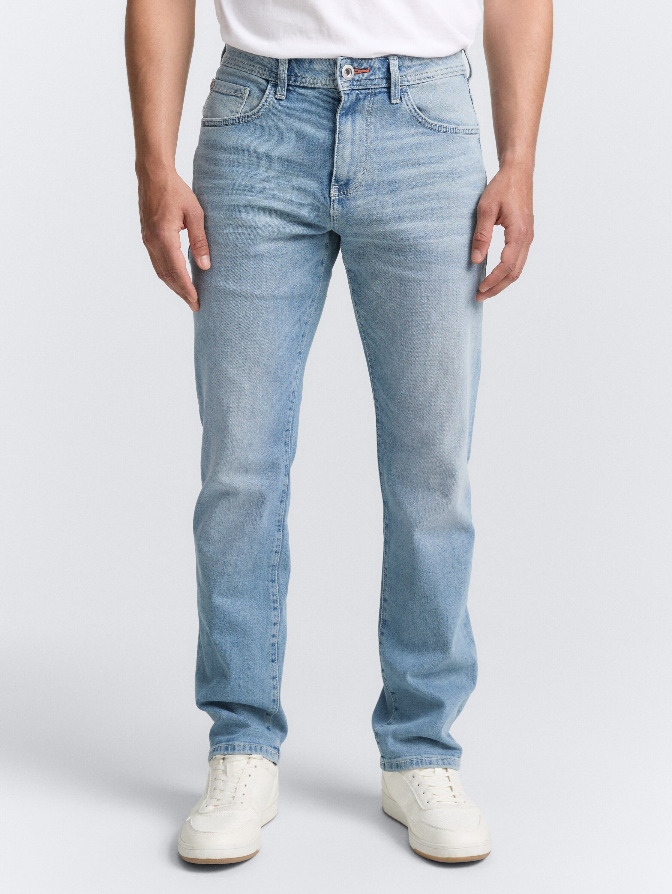 TTMARVIN STRAIGHT jeans met stretch - stone_wash_denim - 