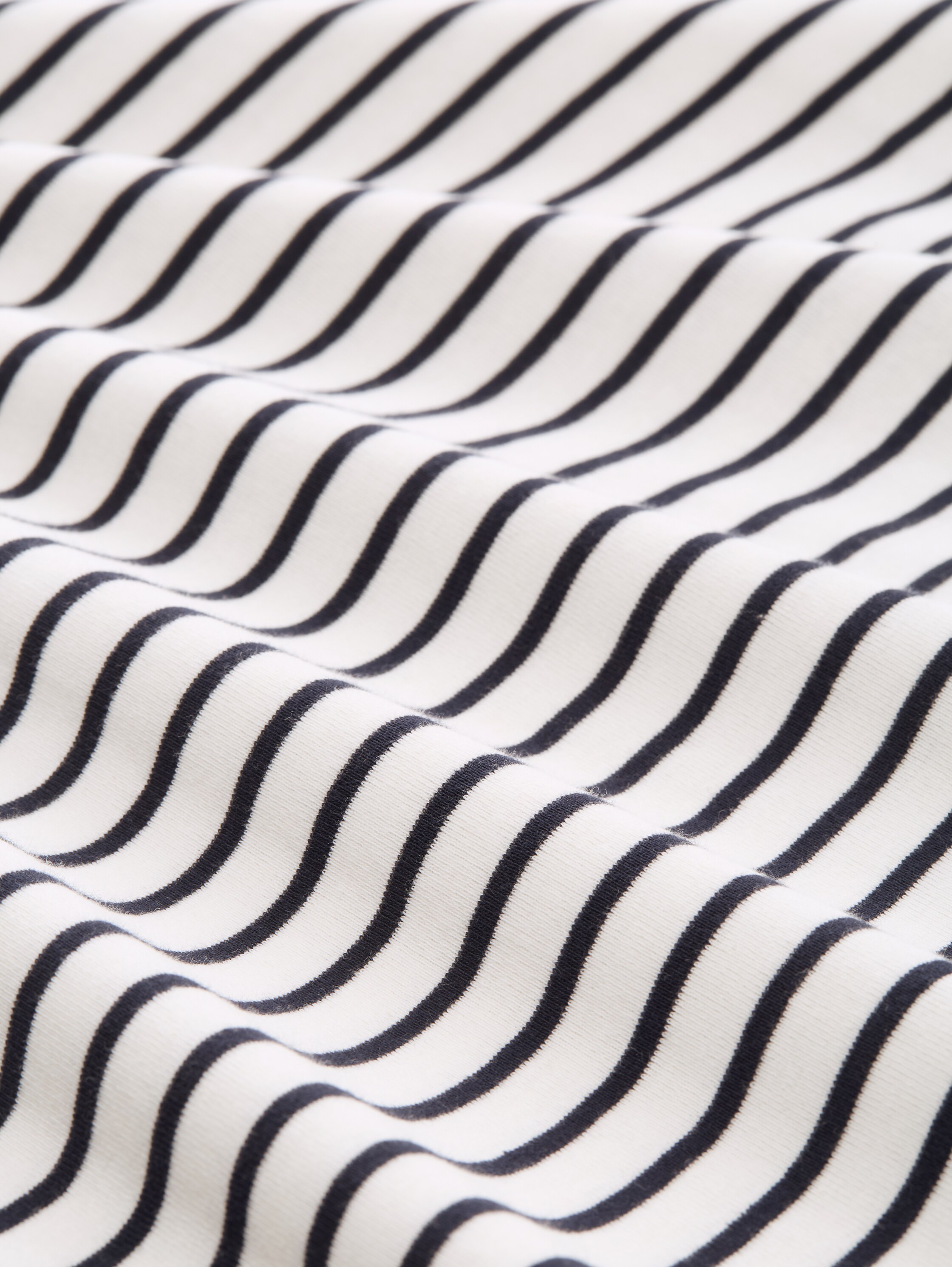 Plus Size - Langarmshirt mit Streifenmuster - offwhite_navy_tee_stripe - 