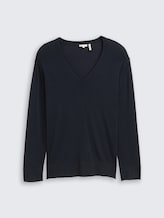 Plus - Loose Fit gebreide trui - Lunar Eclipse