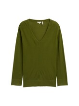 Ausgewählt, Plus Size - Loose Fit Strickpullover von Tom Tailor, grün