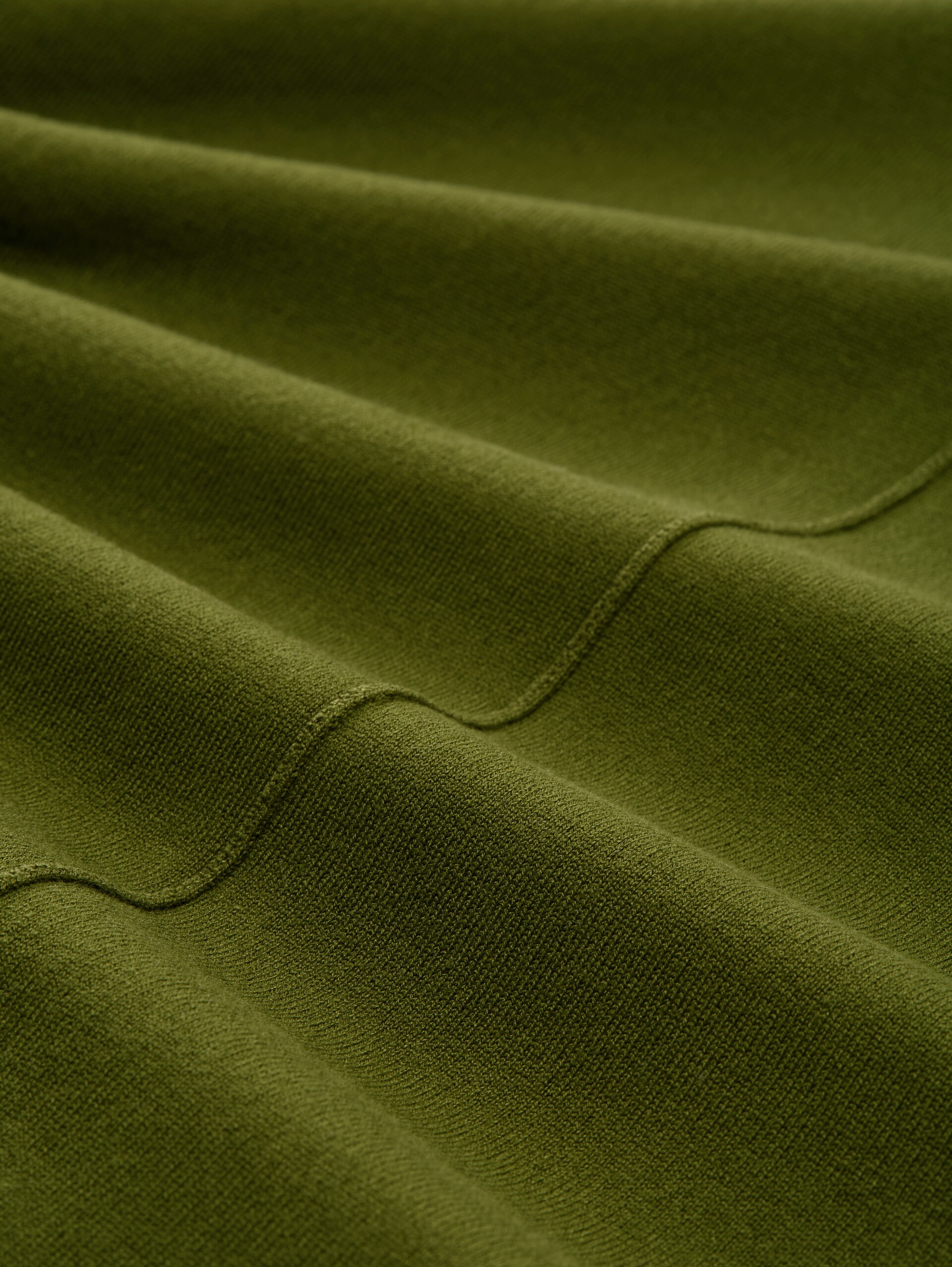 Plus Size - Loose Fit Strickpullover - deep ivy green - Material-Ansicht