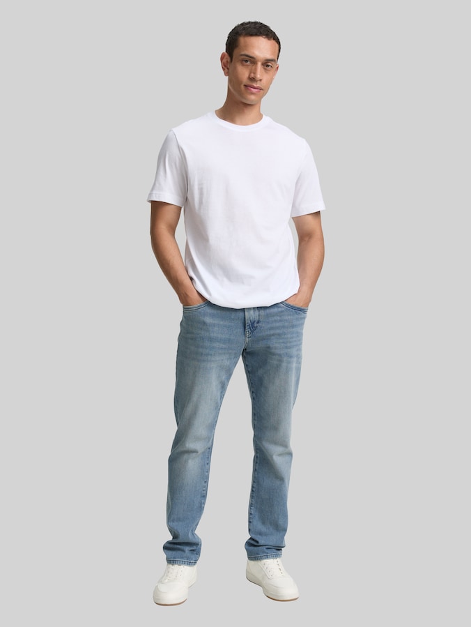 Lot de 2 t-shirts en coton par Men, White 2