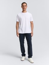 T-Shirts aus Baumwolle im 2er-Pack - White - Model-Vorderansicht