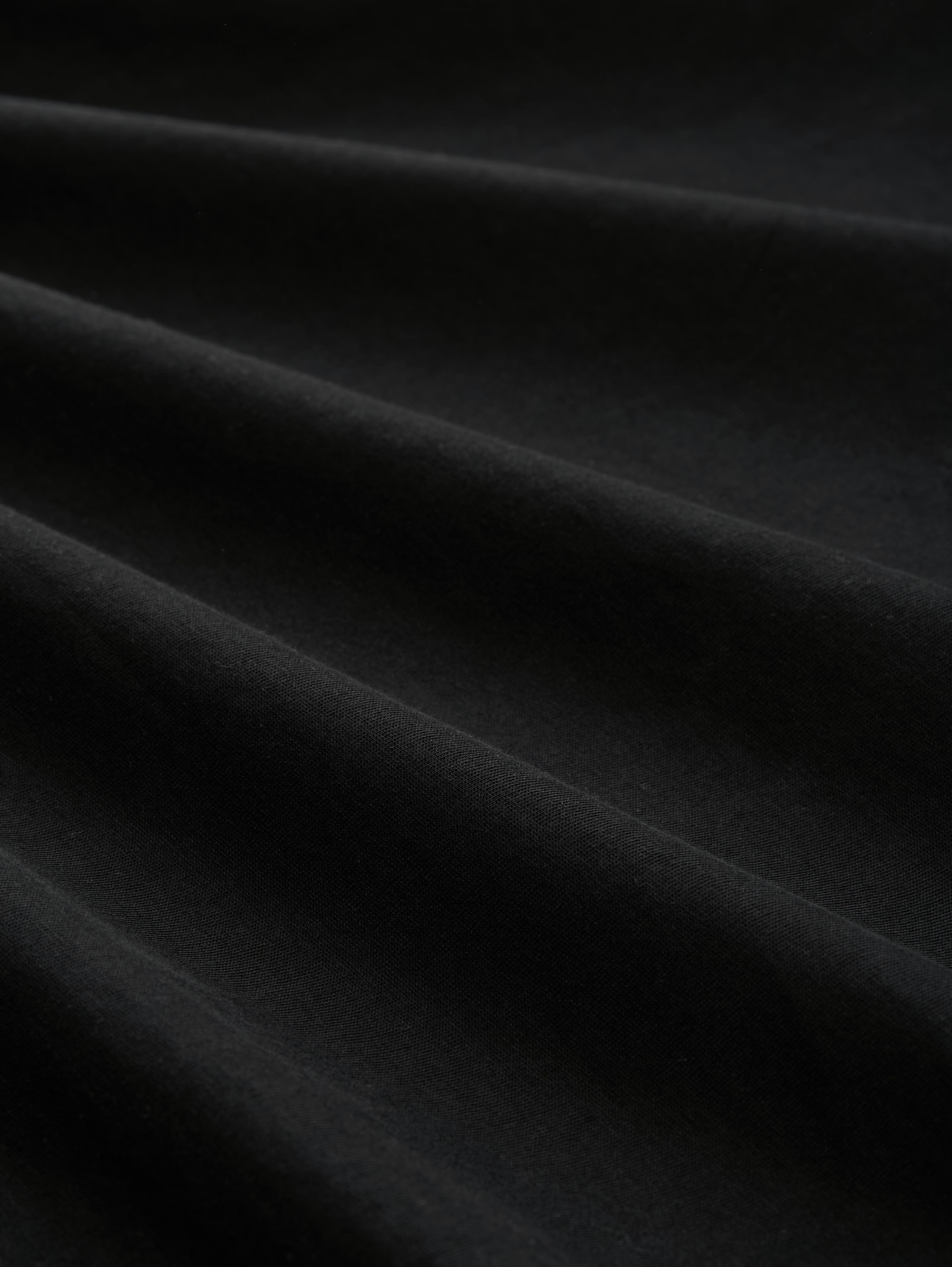 T-Shirts mit V-Ausschnitt im 2er-Pack - Black - Material-Ansicht