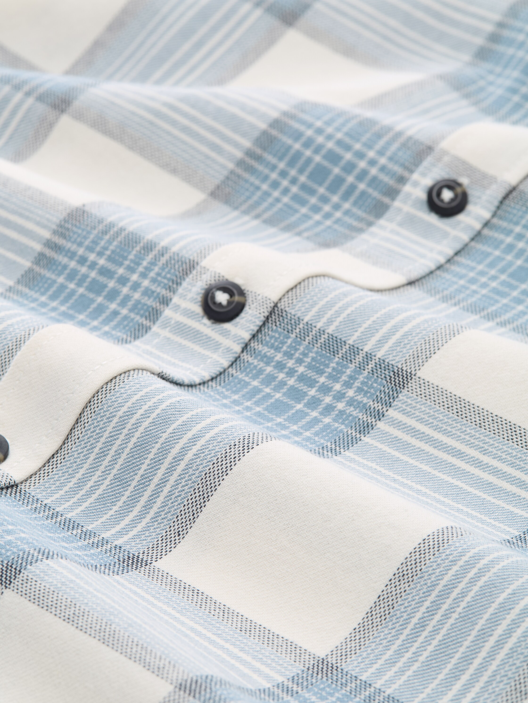 Comfort fit overhemd met ruitjesmotief - white_light_blue_check - 