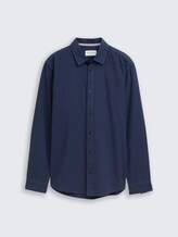 Chemise coupe classique à carreaux - blue vichy check - Vue de face du produit