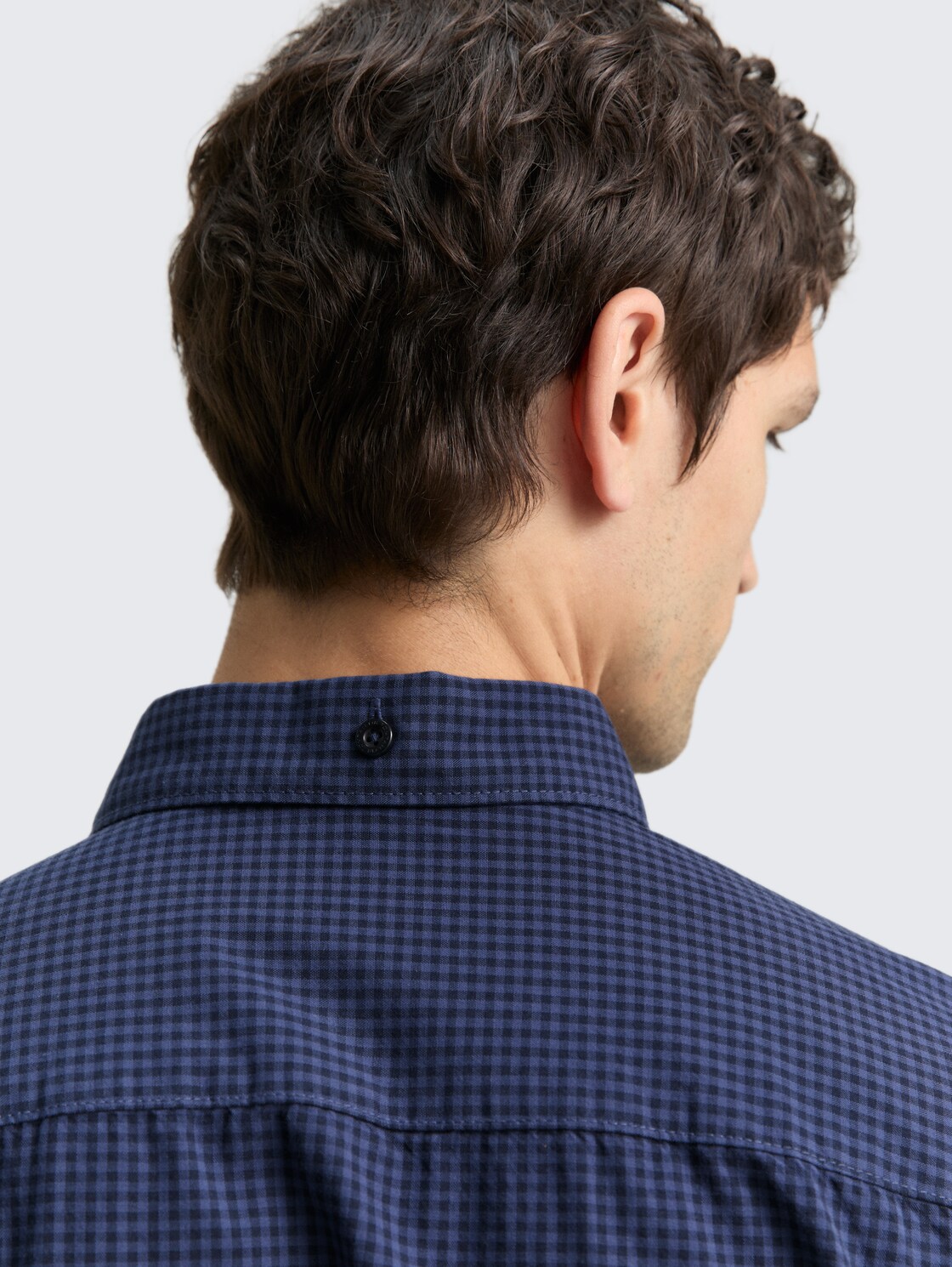 Regular Fit Hemd mit Karomuster - blue vichy check - Detail-Model-Ansicht
