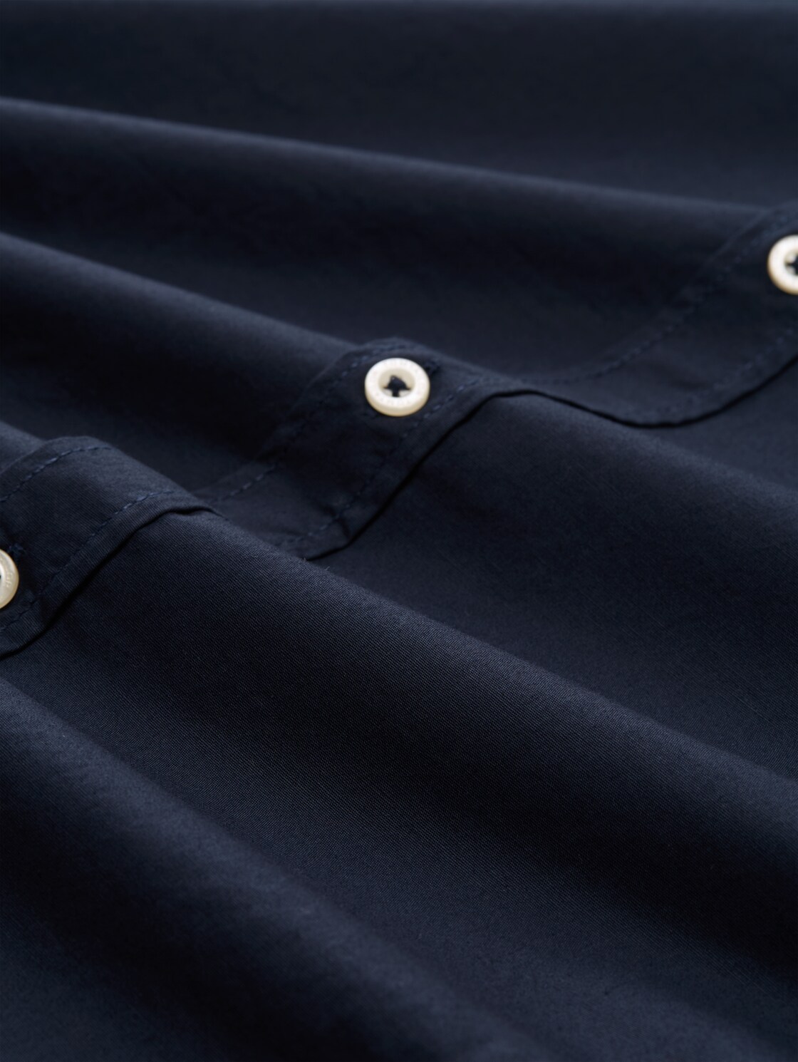 Regular Fit Hemd mit Stretch - sky captain blue - Material-Ansicht