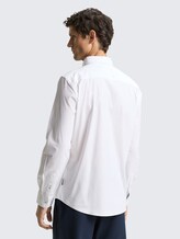 Chemise coupe classique stretch - White - Découpe Vue arrière du modèle