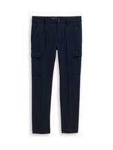 Selected, TTTAPERED Cargo trousers by Tom Tailor, blue