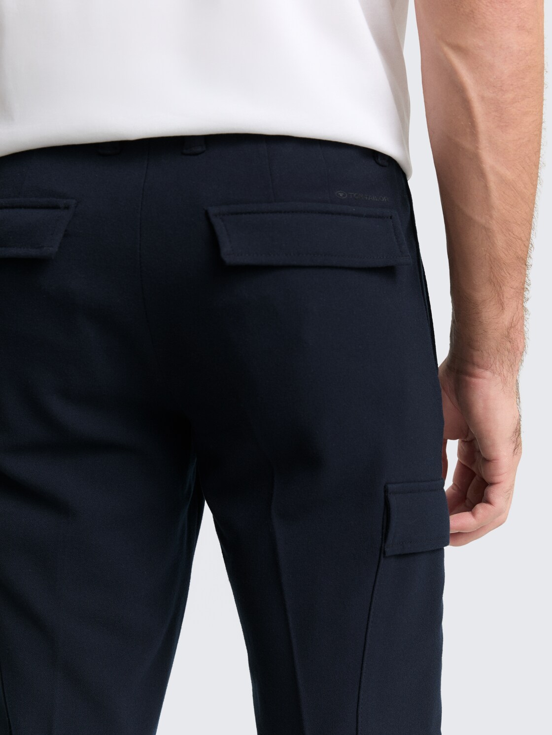 TTTAPERED Cargo Hose - sky captain blue - Detail-Model-Ansicht