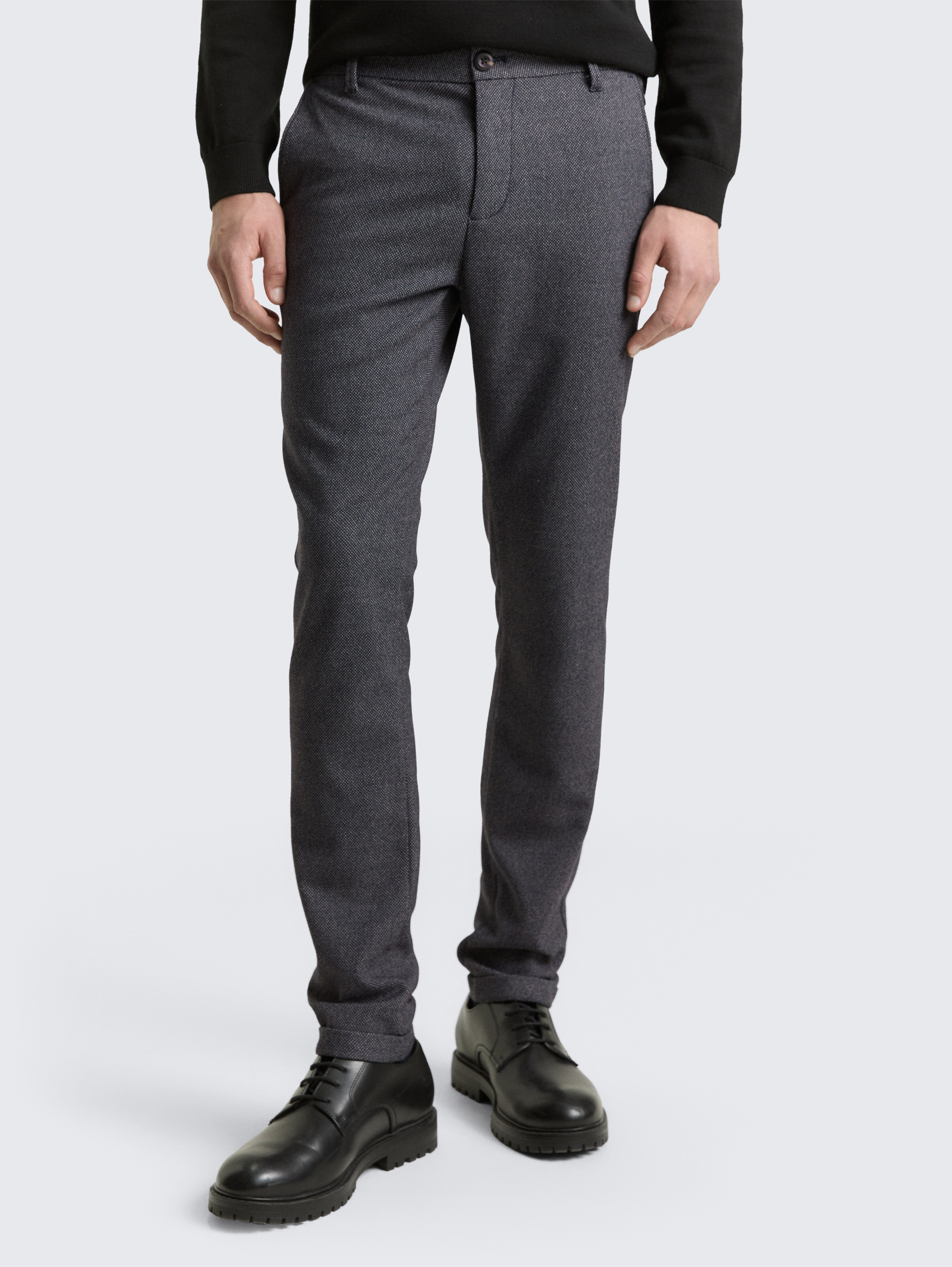 TTRAVIS SLIM Chino Hose von Men, navy structured grindle