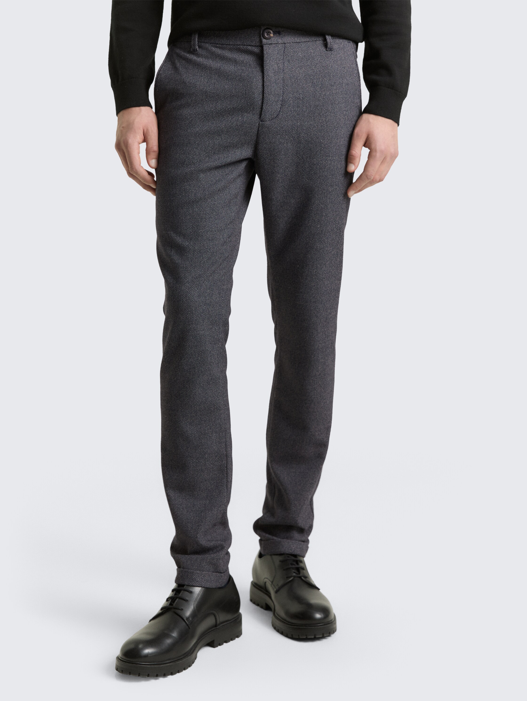 TTRAVIS SLIM chino broek - navy_structured_grindle - 
