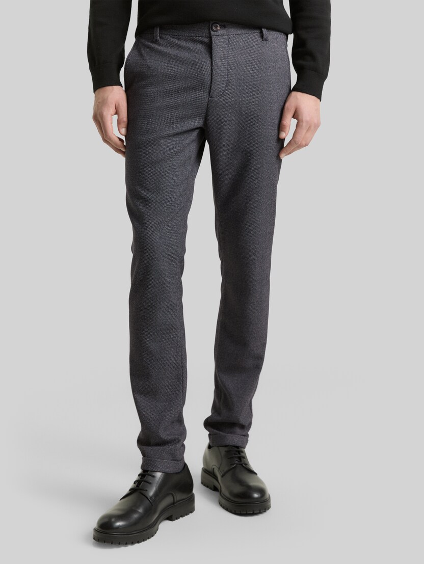 TTRAVIS SLIM chino broek door Men, navy structured grindle