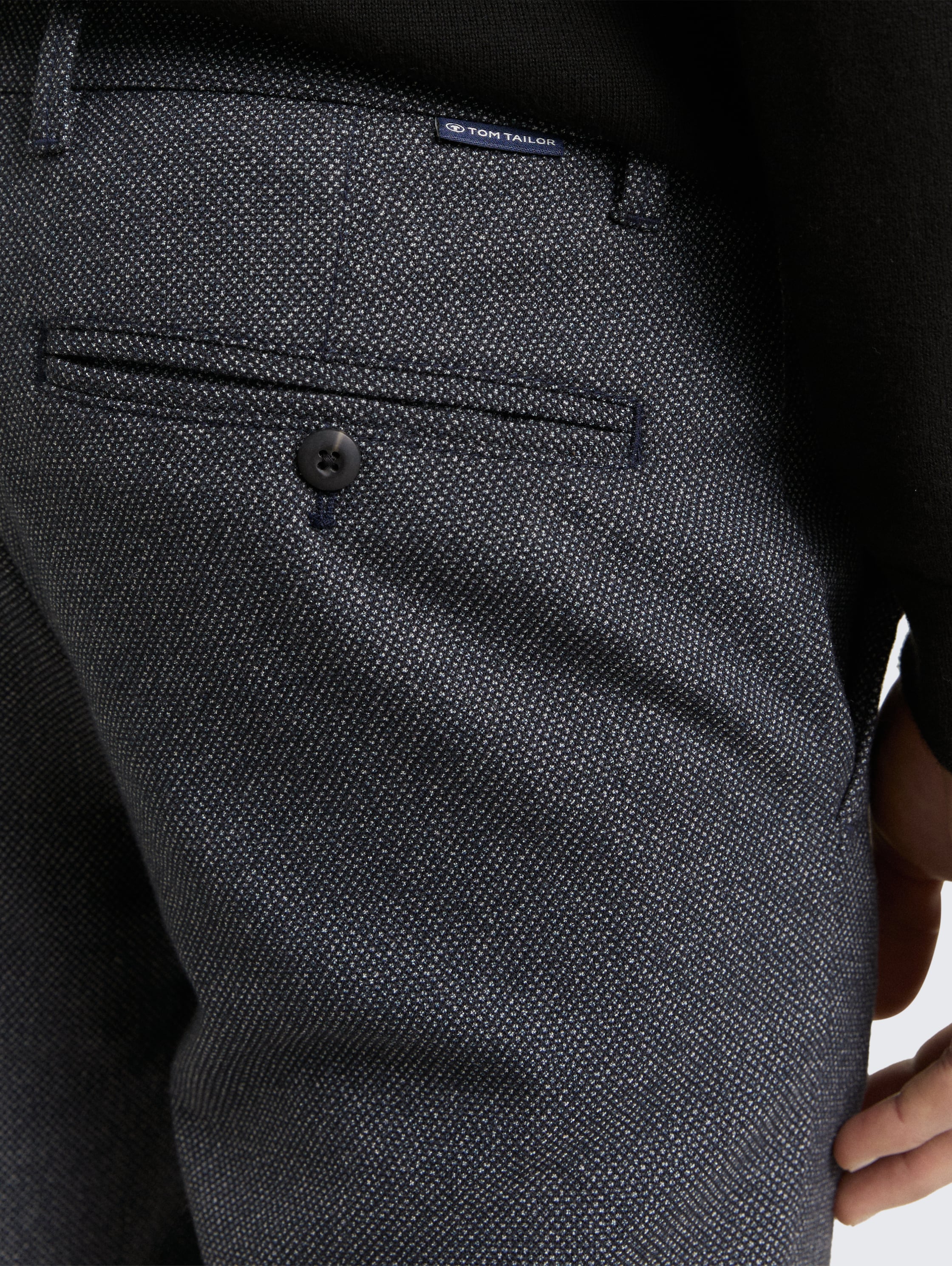 TTRAVIS SLIM chino broek - navy_structured_grindle - 