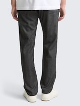 TTREGULAR Chino Hose - dark grey herringbone stripe - Auschnitt Model-Rückansicht