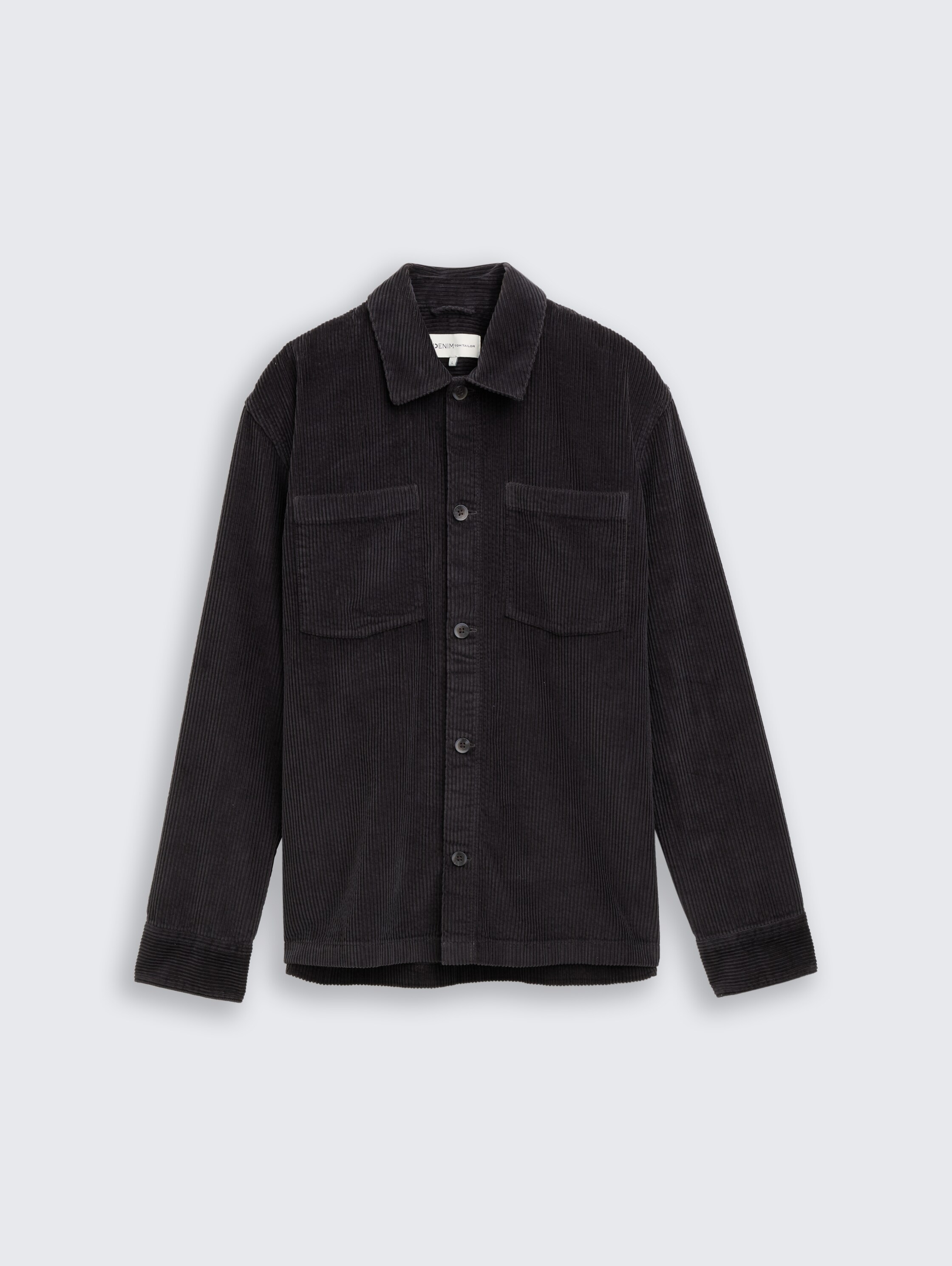 Overshirt aus Cord - tarmac_grey - 