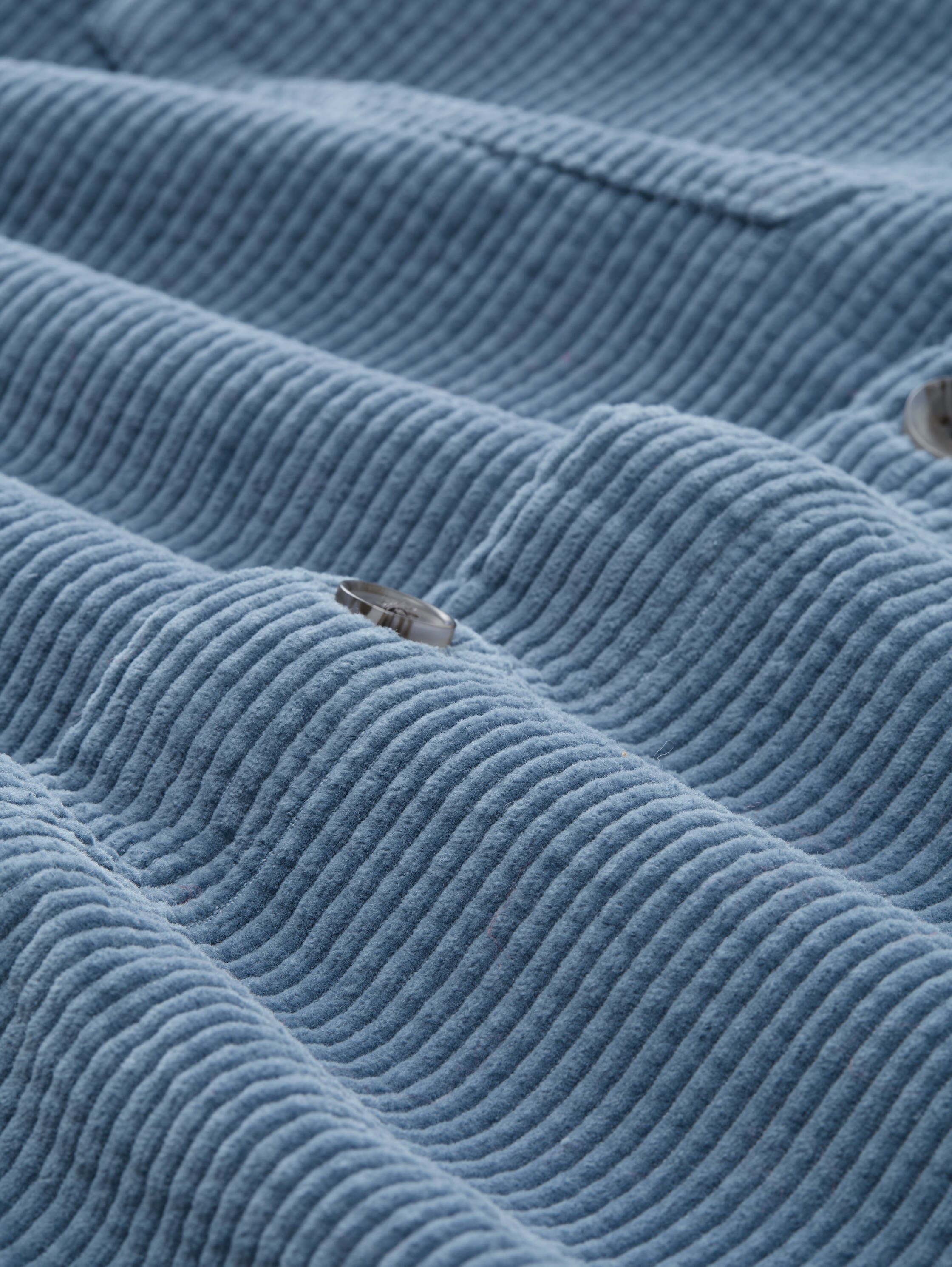 Overshirt van corduroy - dusty_denim_blue - 