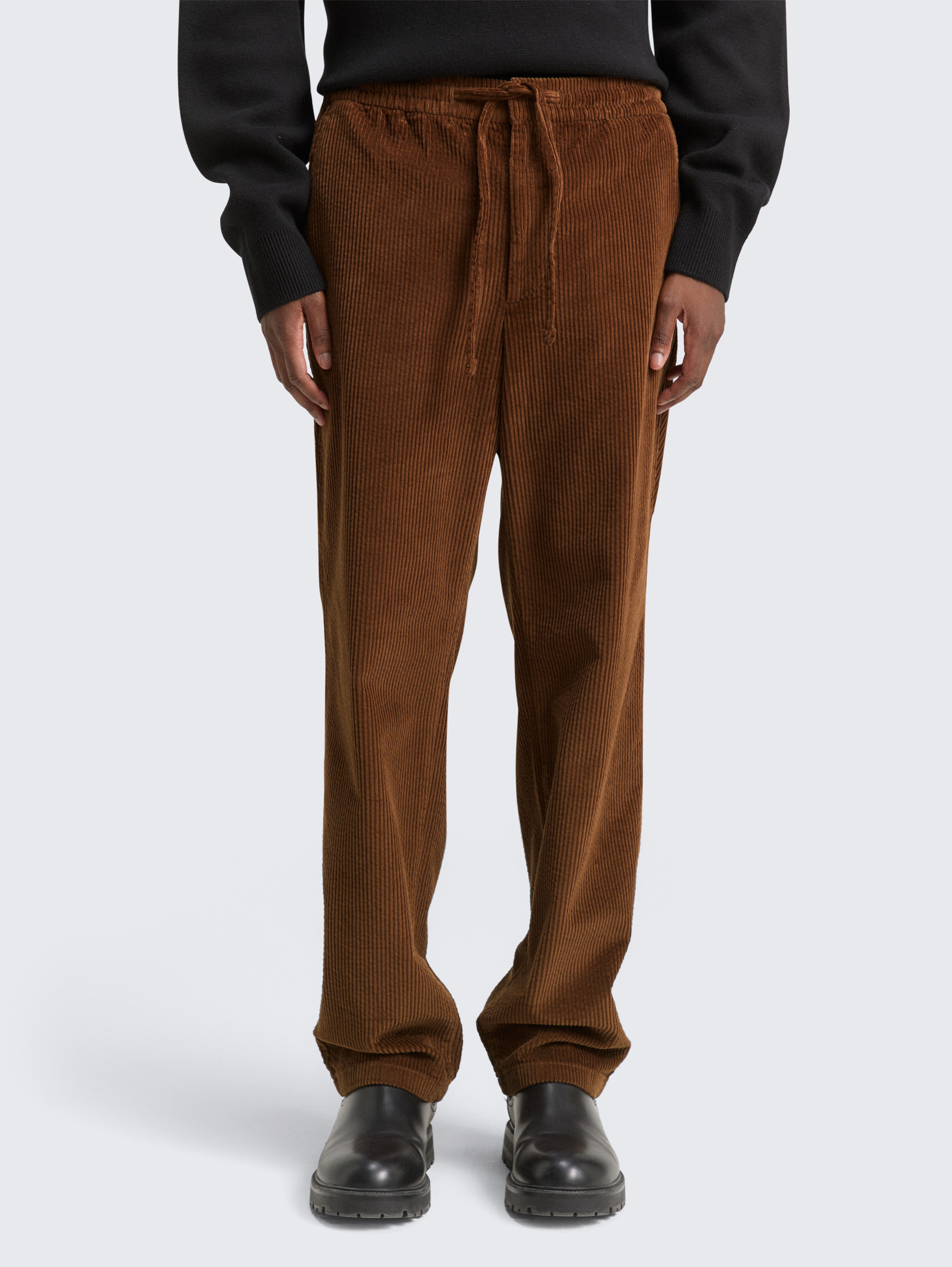 TTRELAXED Chino Hose aus Cord von Denim Male, Golden Clay