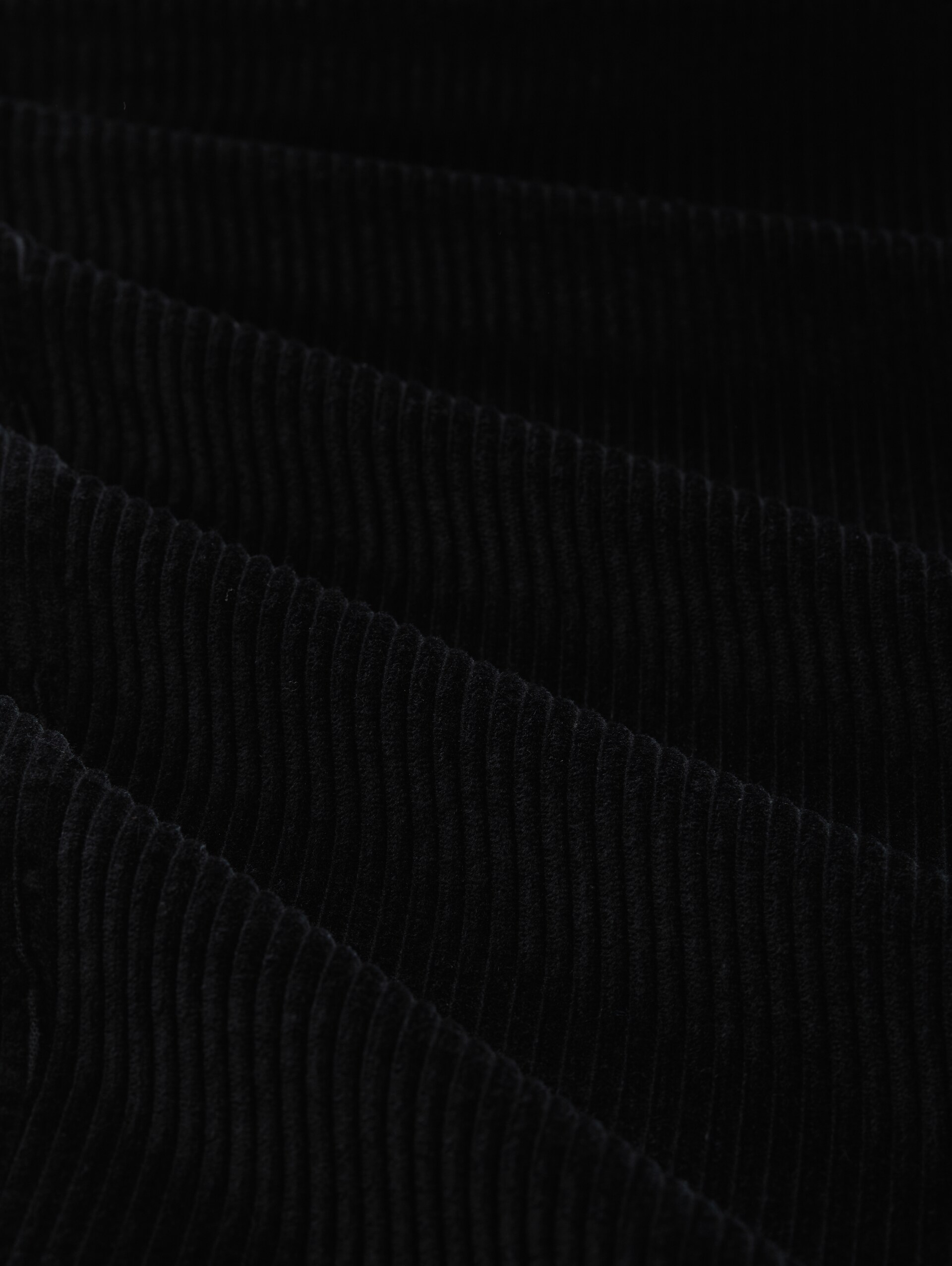 TTRELAXED Chino Hose aus Cord - Black - Material-Ansicht