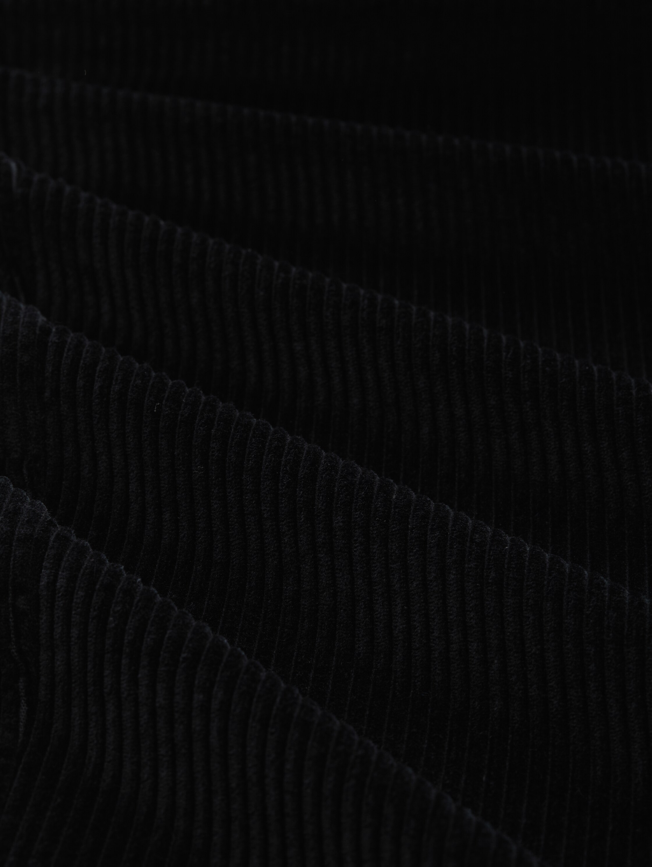 TTRELAXED chino broek van corduroy - black - 