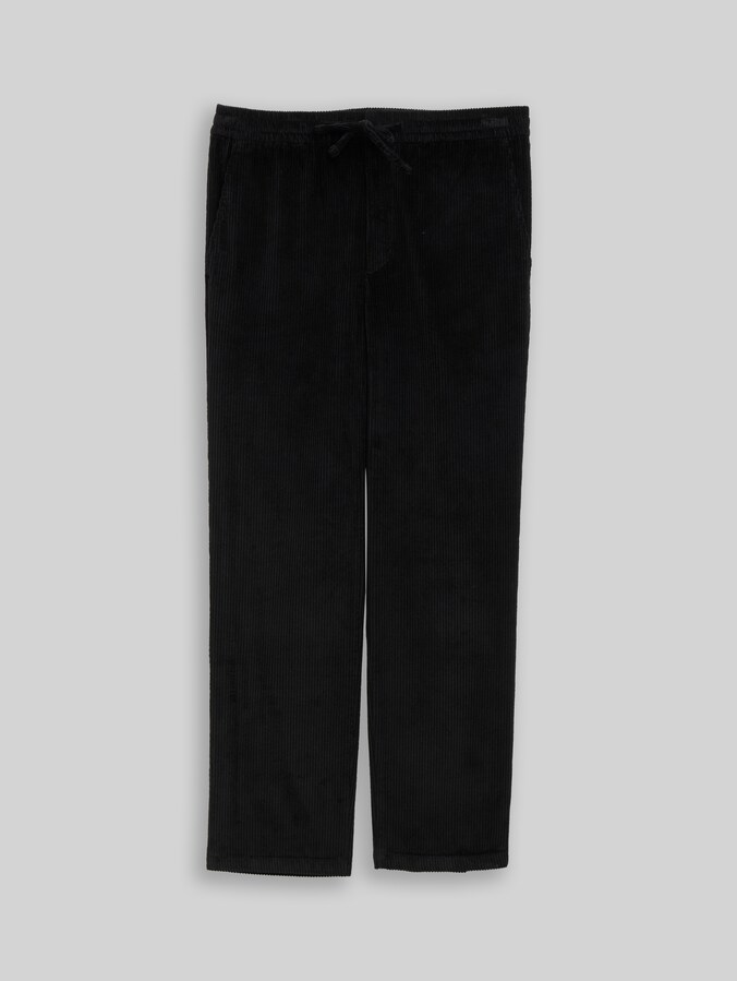 TTRELAXED Chino Hose aus Cord von Denim Male, Black