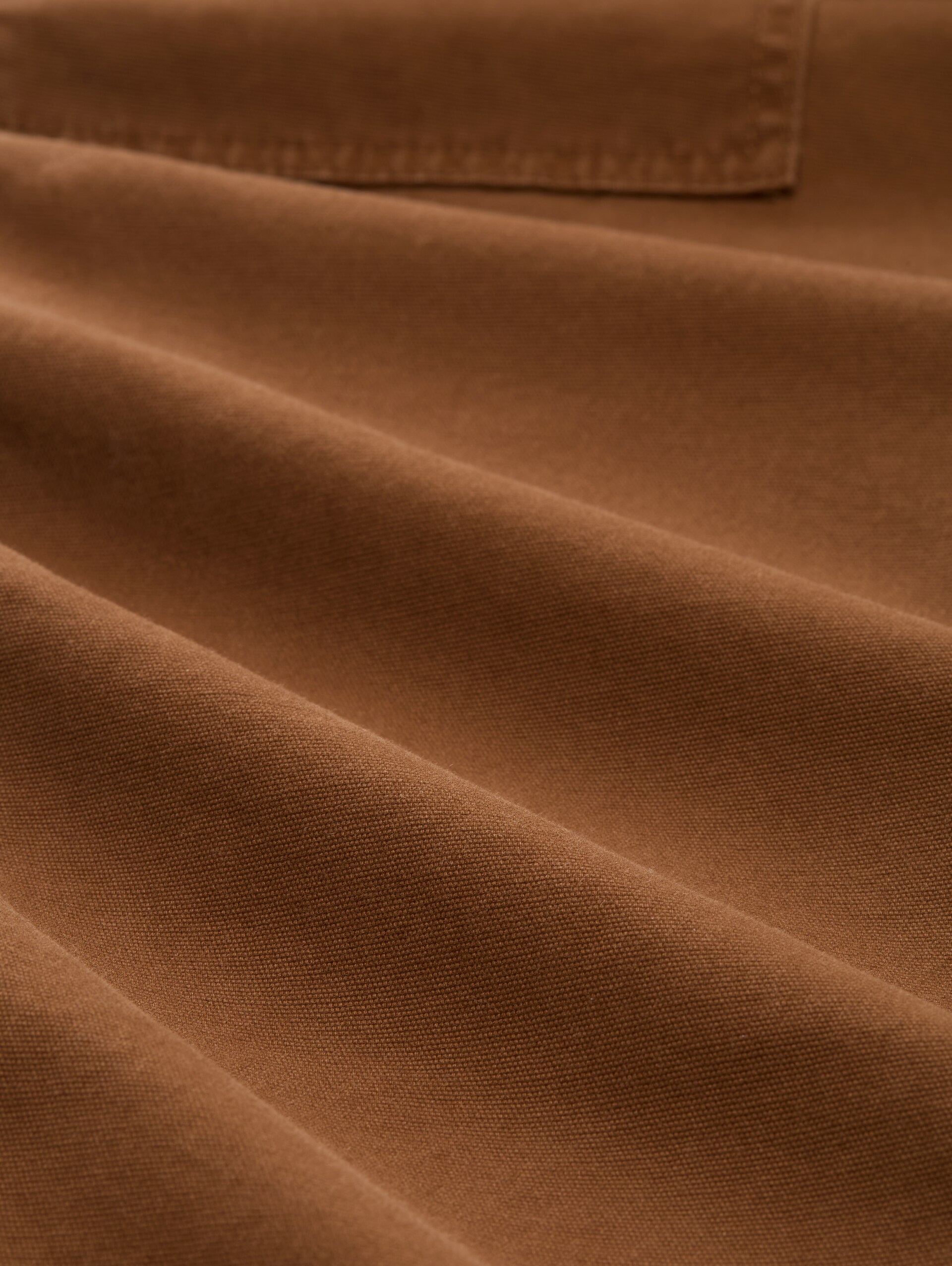 TTLOOSE Hose im Utility-Look - Golden Clay - Material-Ansicht
