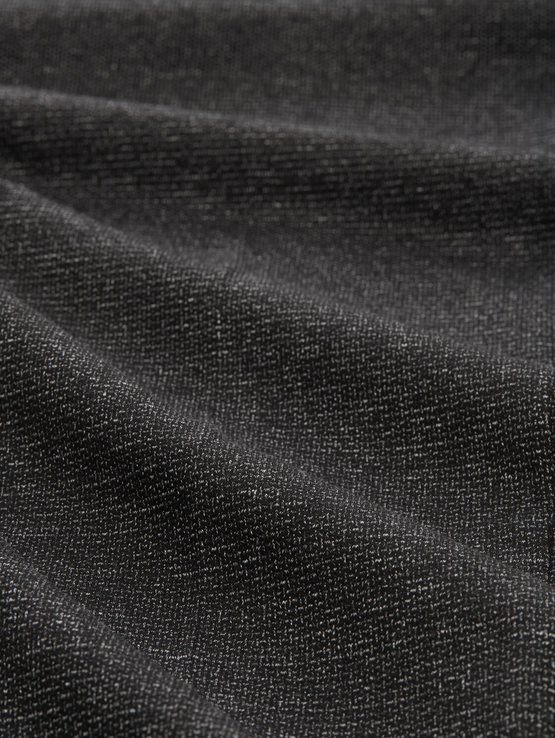 TTSLIM Chino Hose - black white grindel - Material-Ansicht